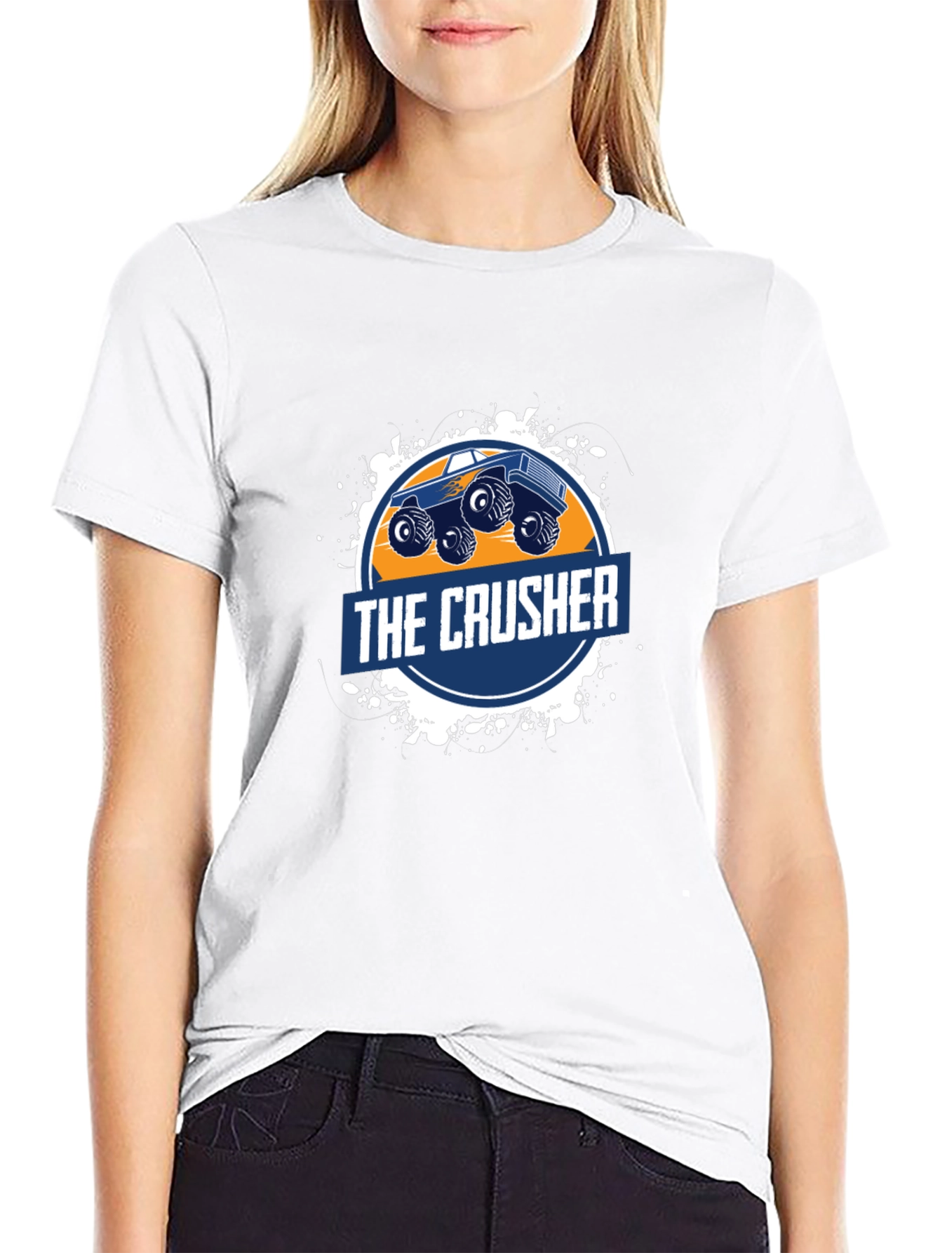 The Crusher T-Shirt - Monster Truck Design