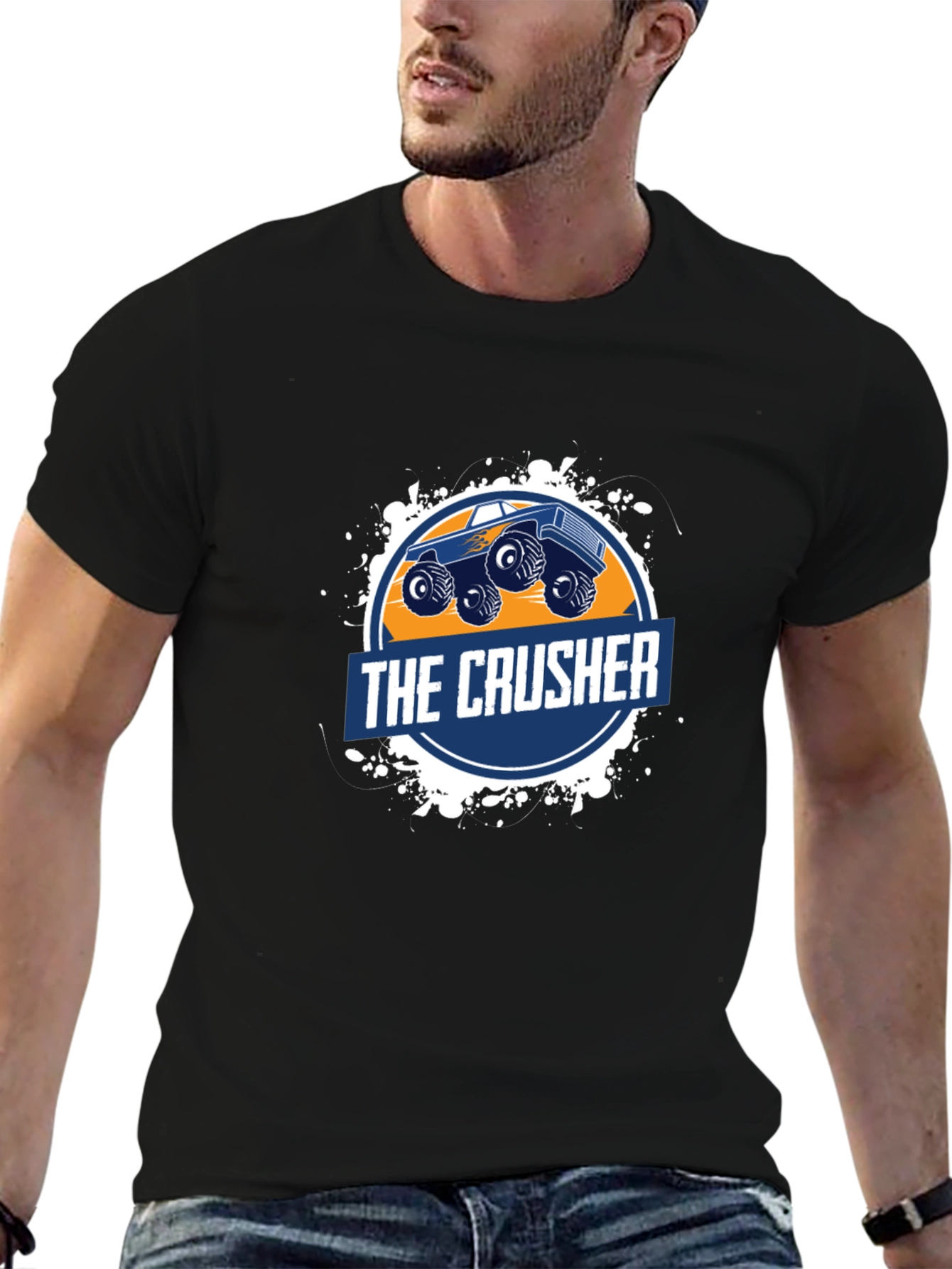 The Crusher T-Shirt - Monster Truck Design