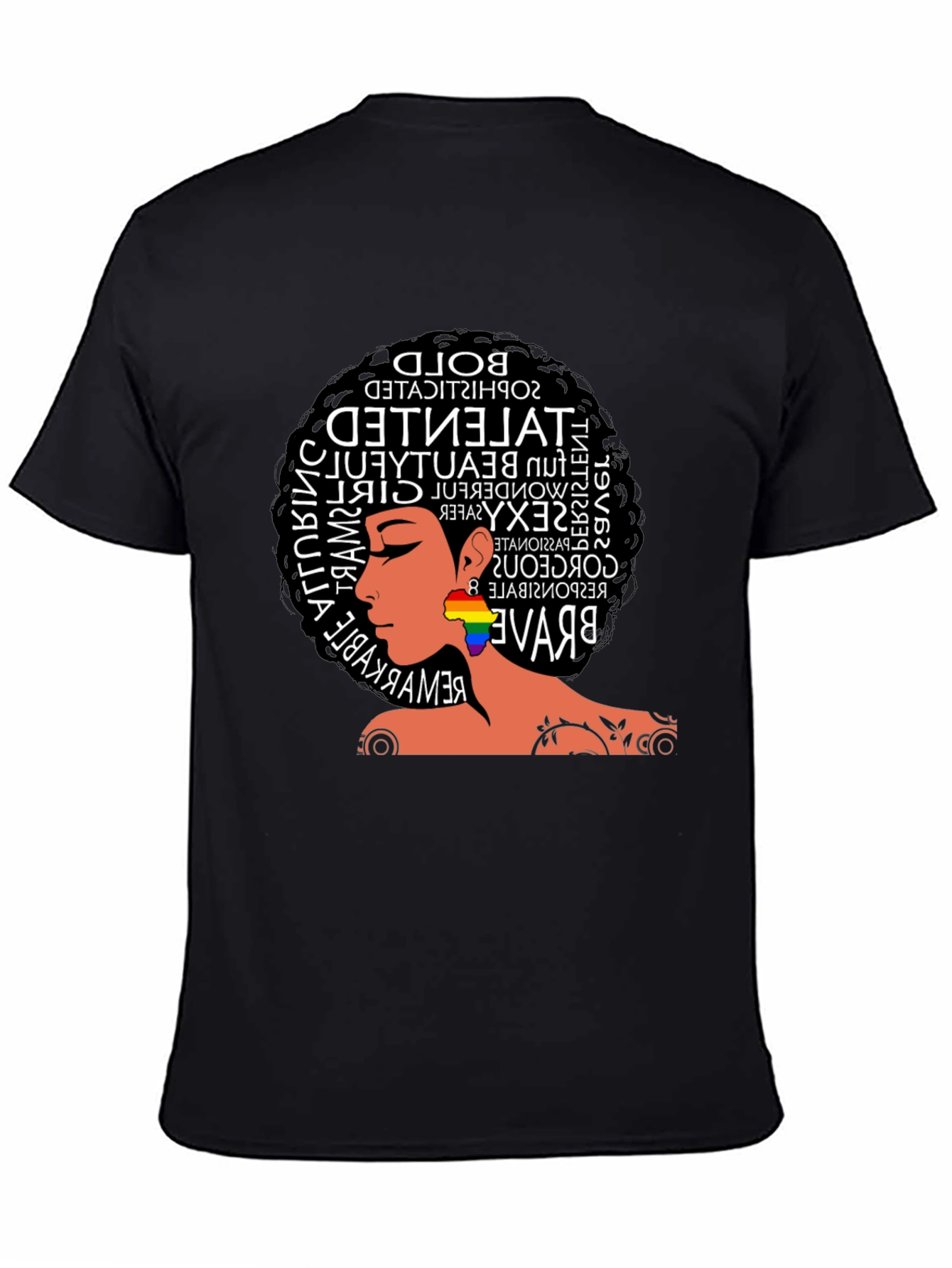 Bold Afro Woman Pride T-Shirt