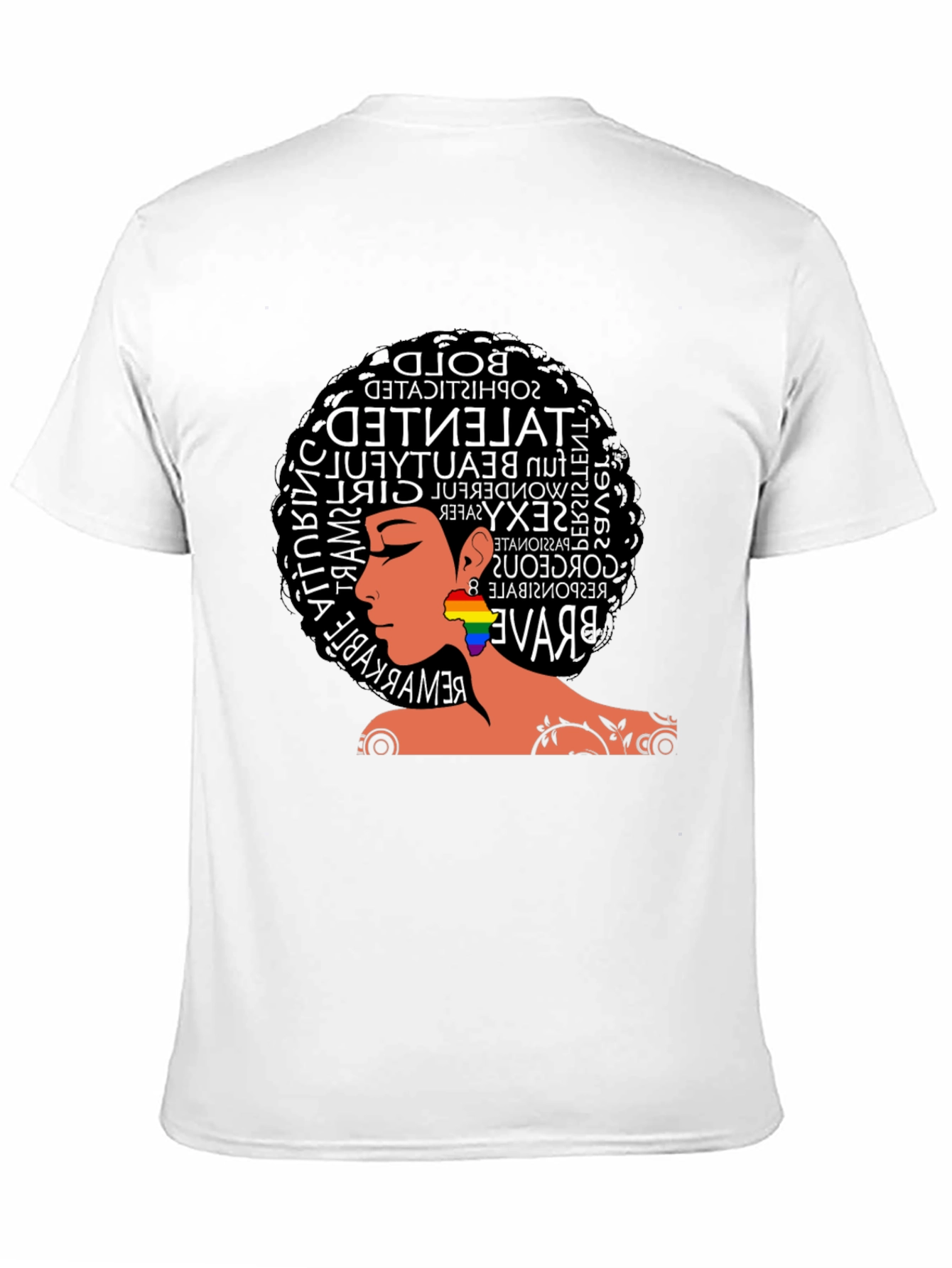 Bold Afro Woman Pride T-Shirt