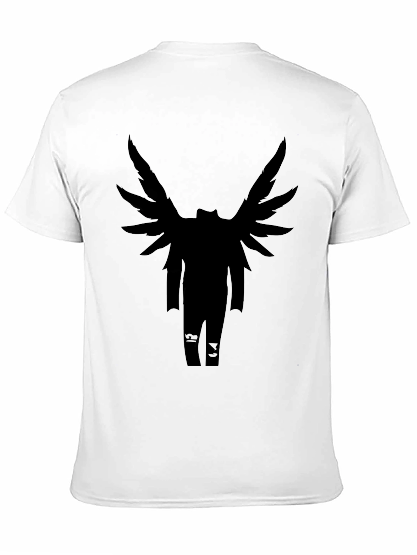 Winged Figure Black T-Shirt