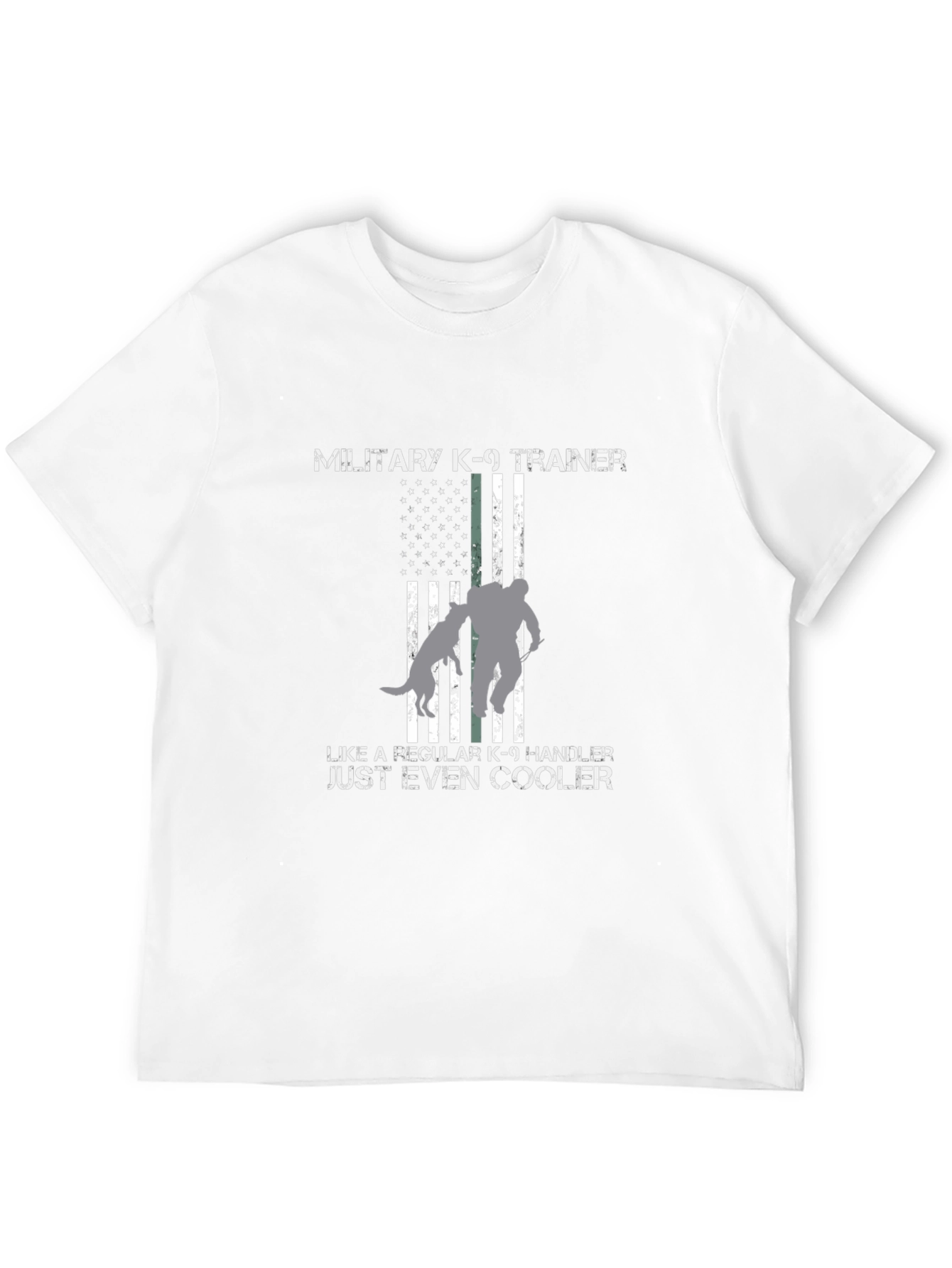 Military K-9 Trainer T-Shirt - Even Cooler Tee