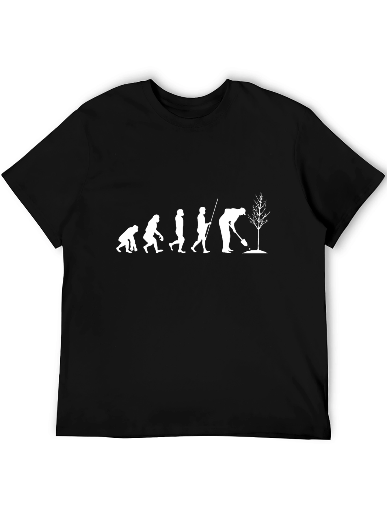 Evolution of Man Tree Planting T-Shirt