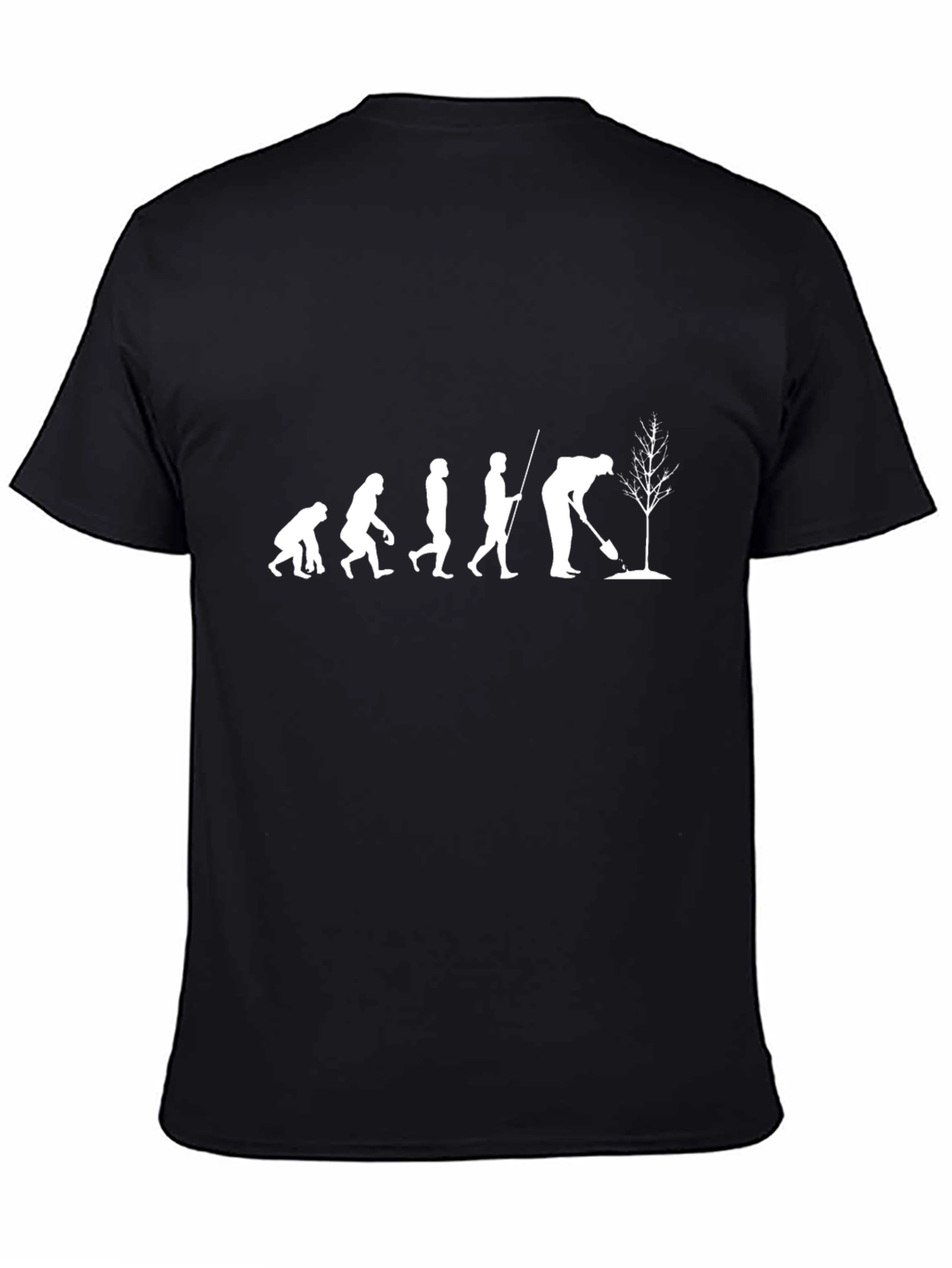 Evolution of Man Tree Planting T-Shirt
