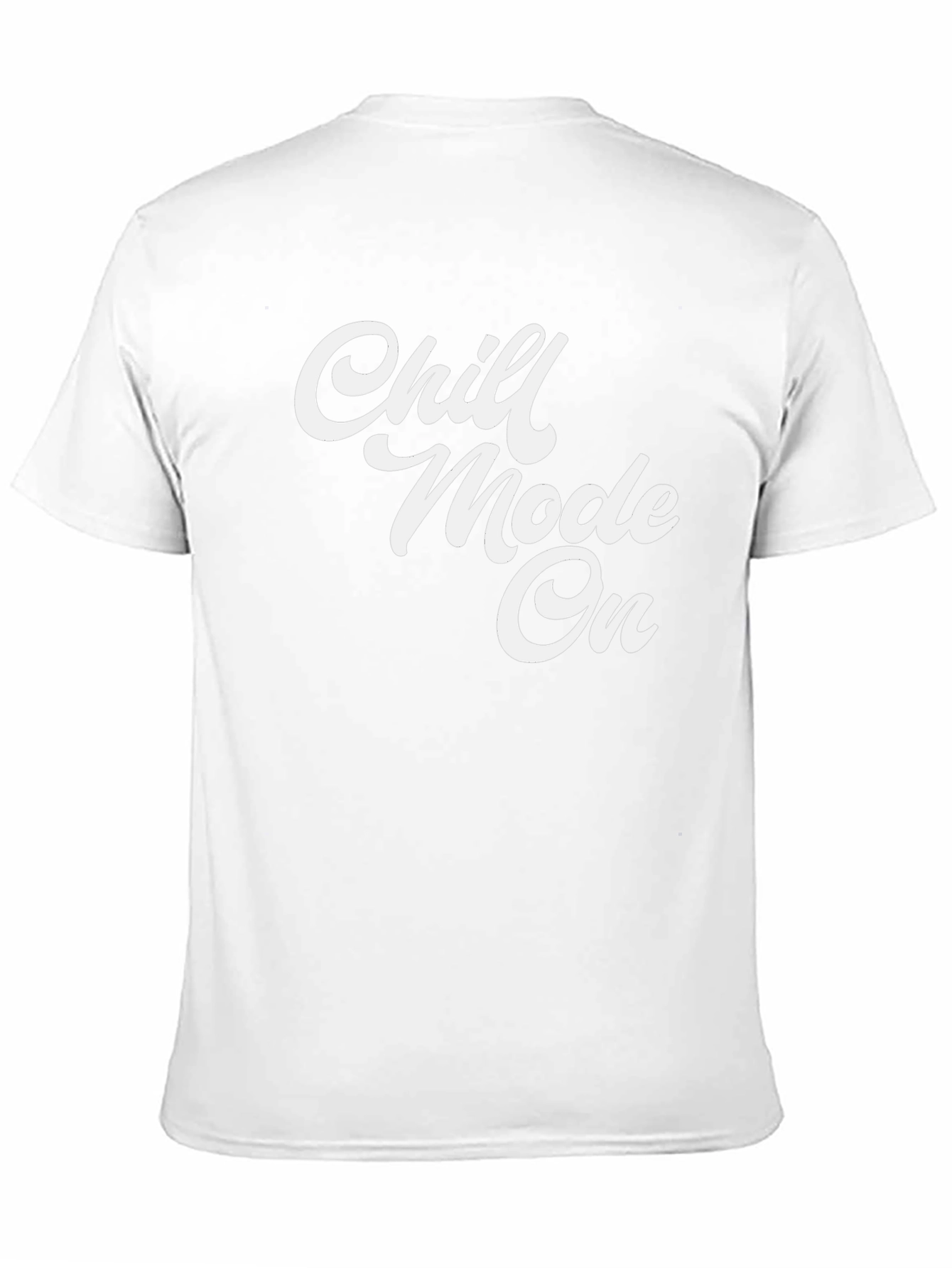 Chill Mode On Black Graphic T-Shirt