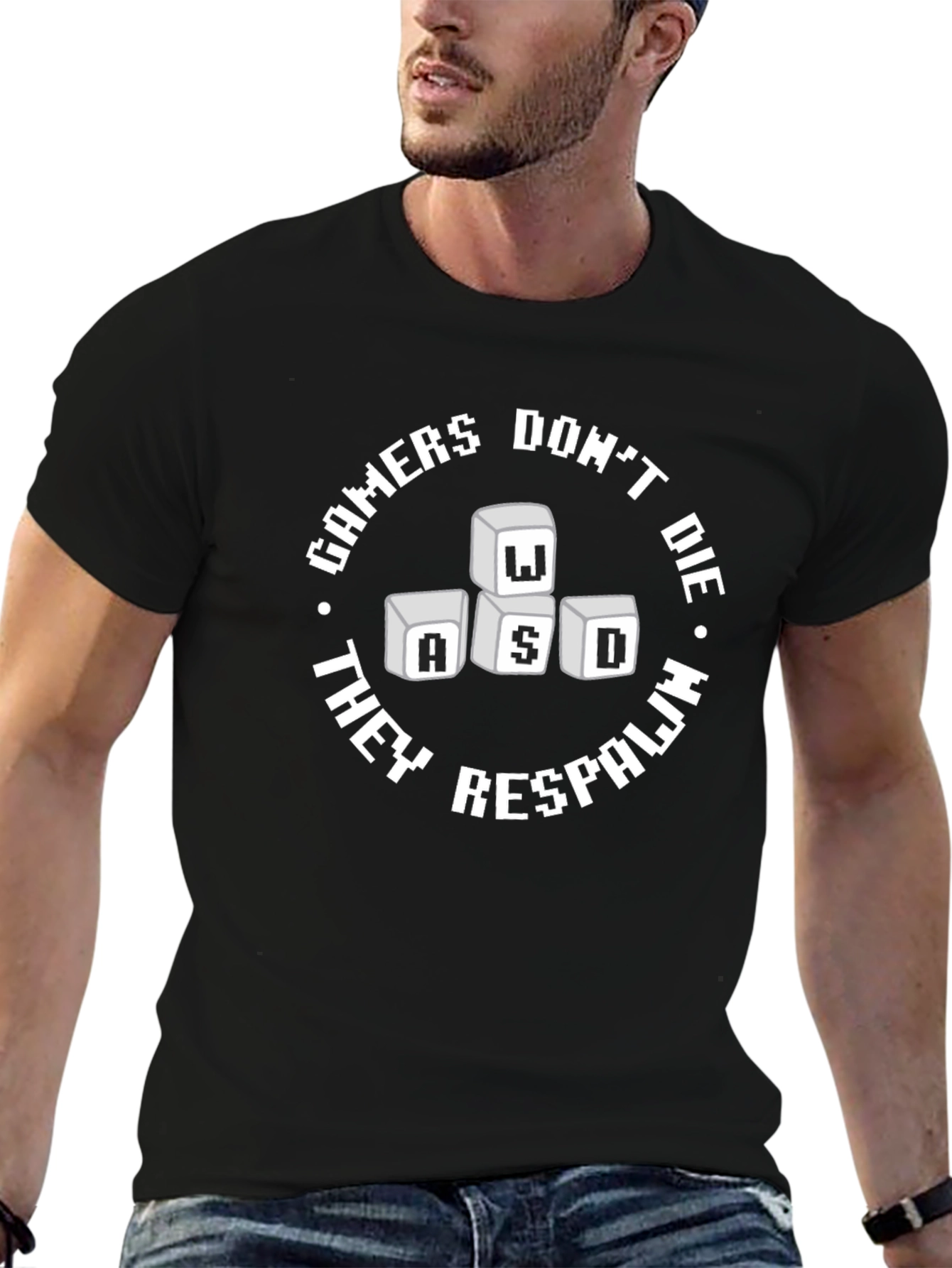 Gamers Dont Die They Respawn T-Shirt