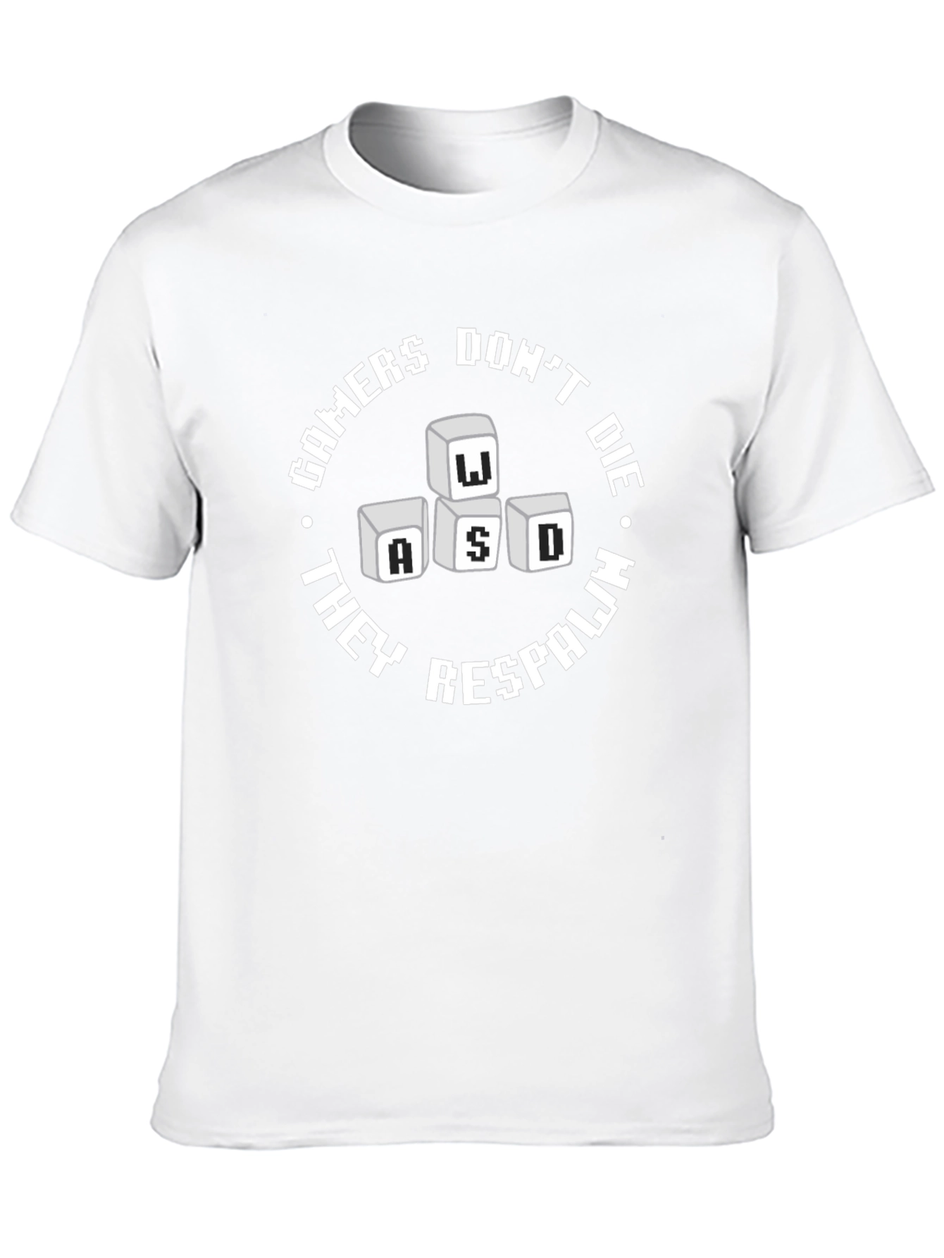 Gamers Dont Die They Respawn T-Shirt