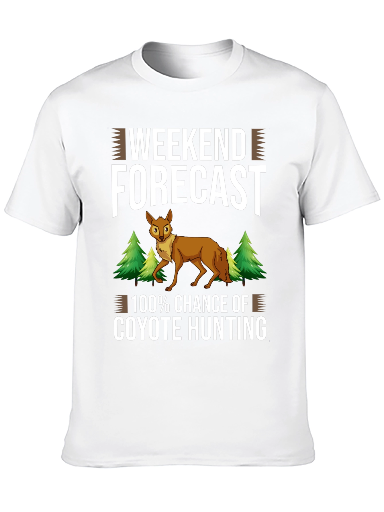 Weekend Forecast Coyote Hunting T-Shirt