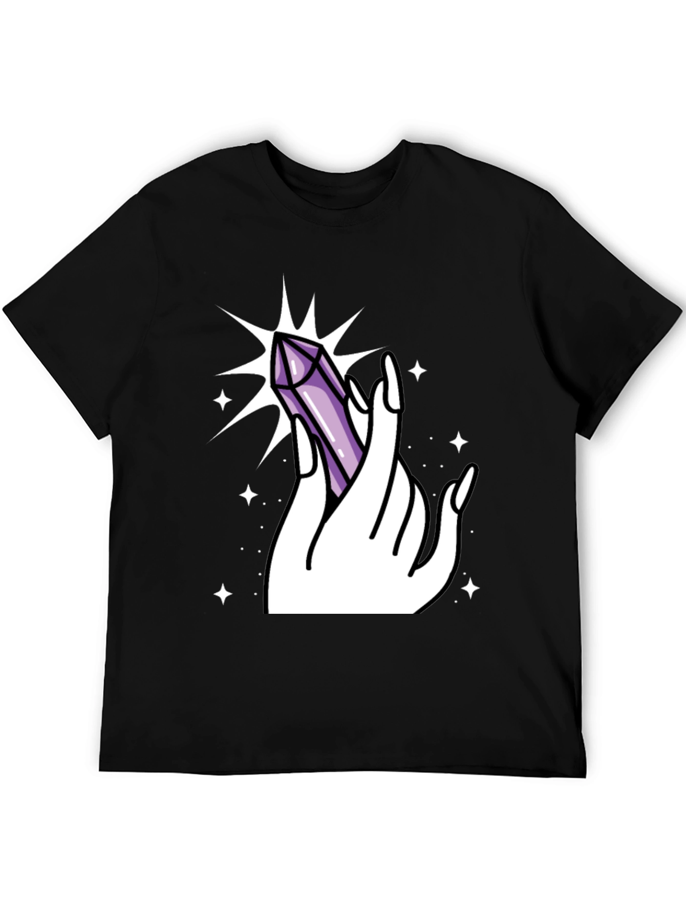 Mystic Crystal Hand Graphic Tee