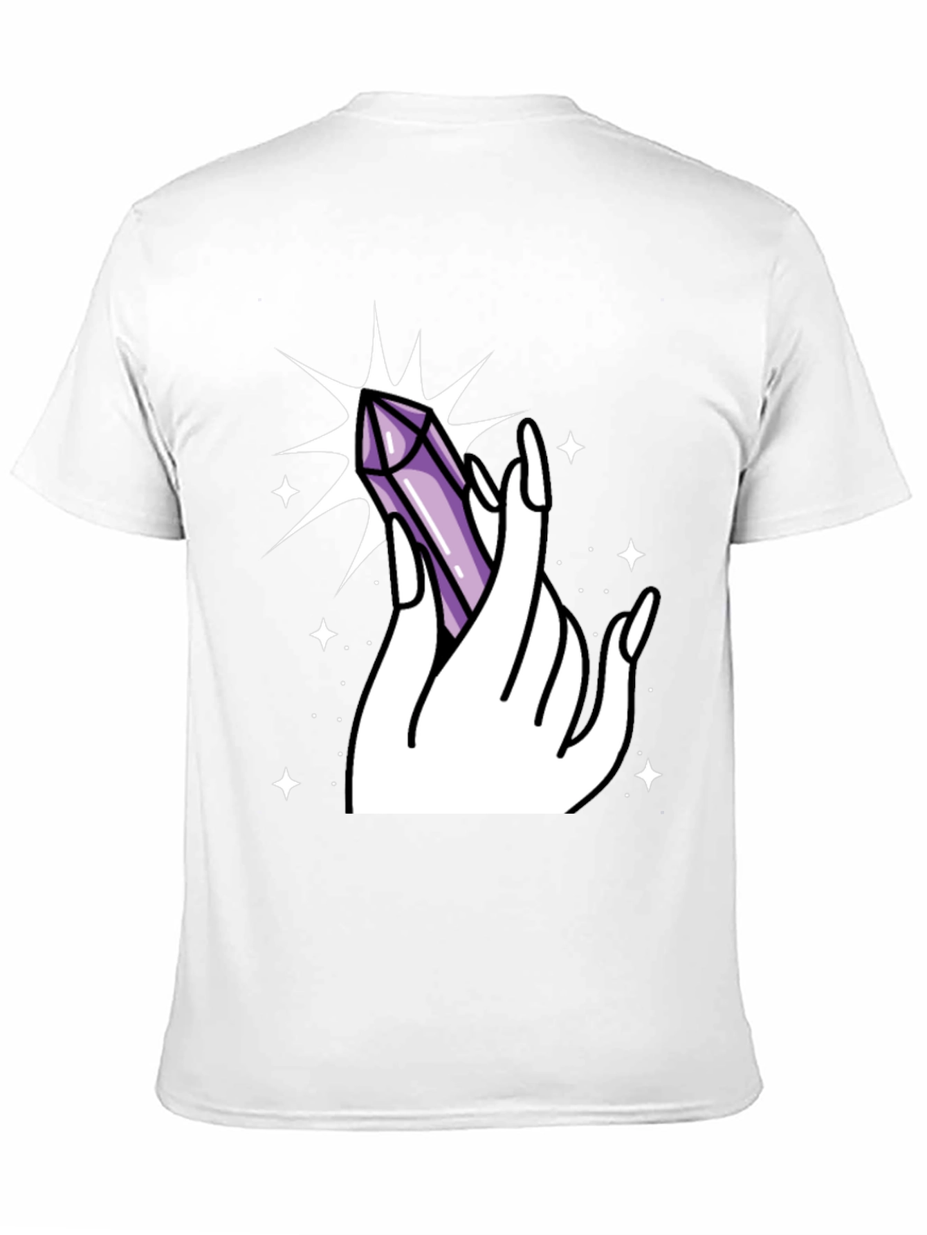 Mystic Crystal Hand Graphic Tee