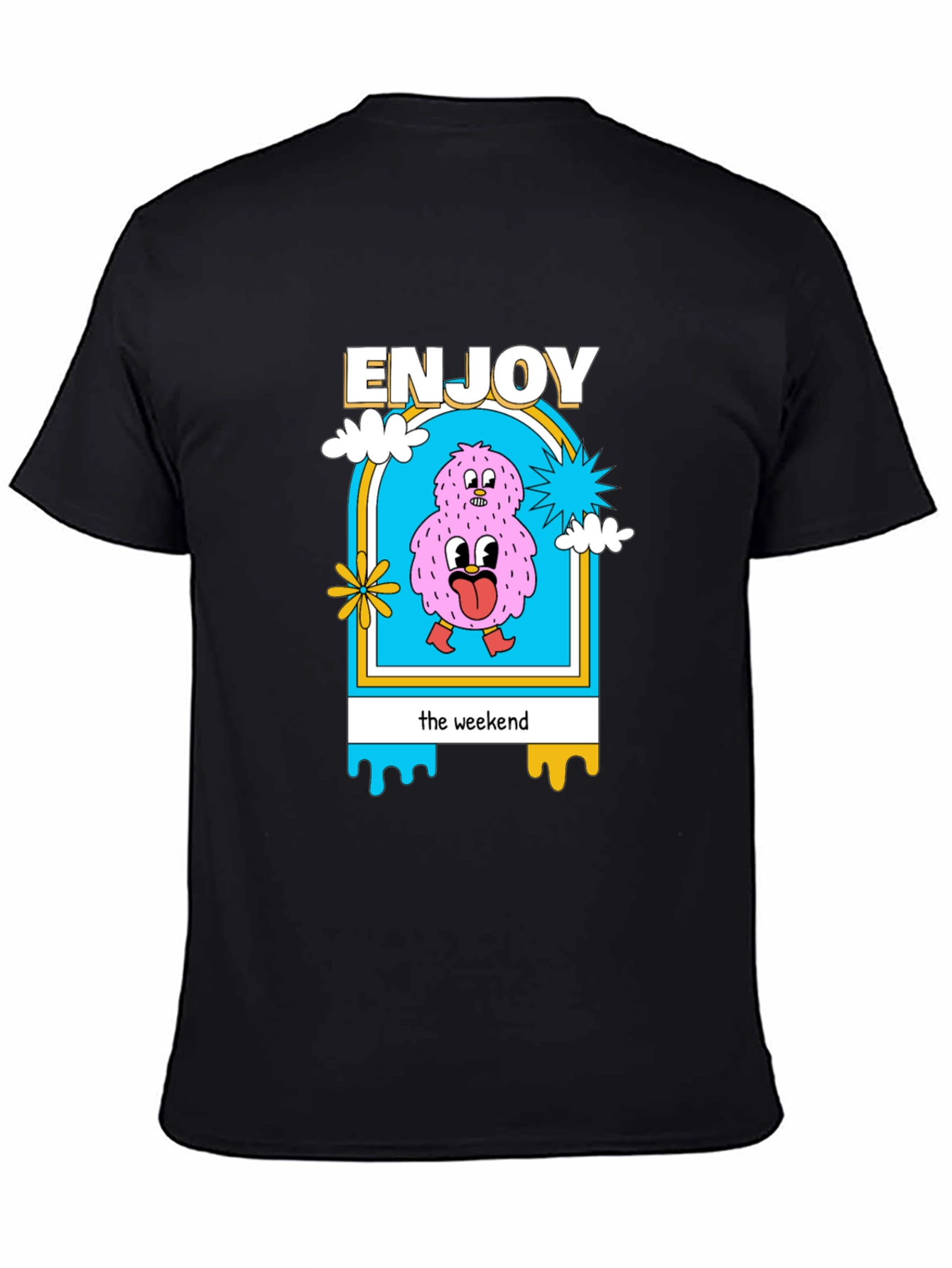 Enjoy the Weekend Graphic T-Shirt - Cotton Blend