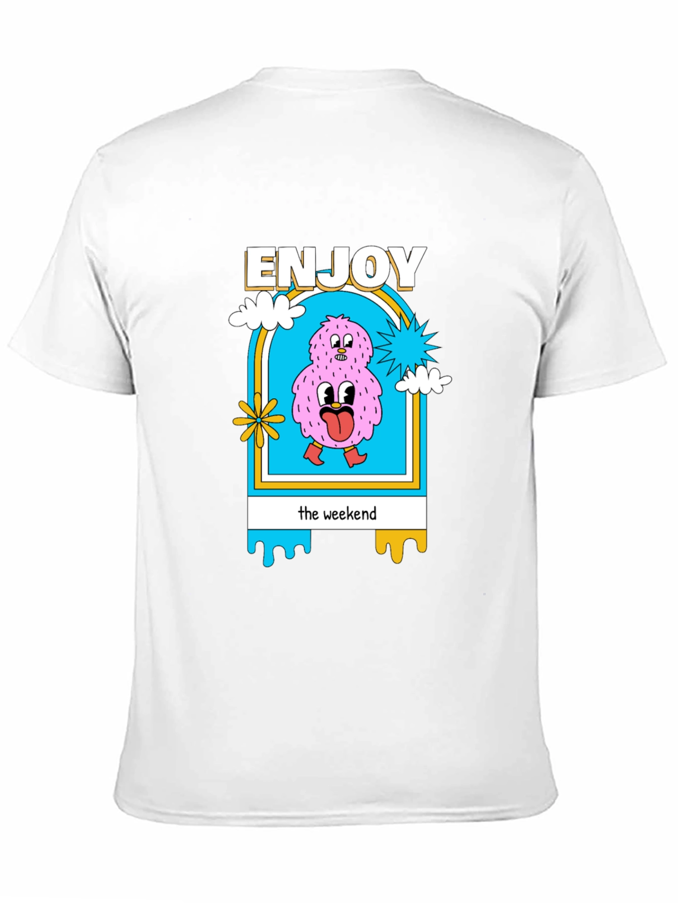 Enjoy the Weekend Graphic T-Shirt - Cotton Blend
