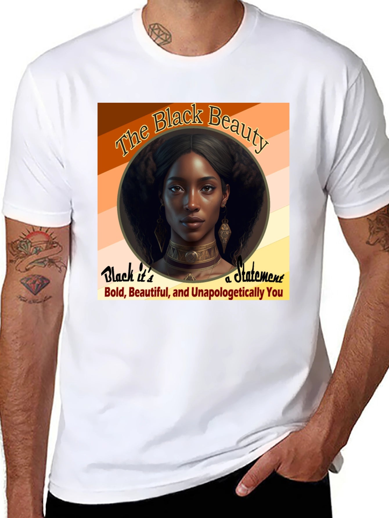 Black Beauty Statement Tee