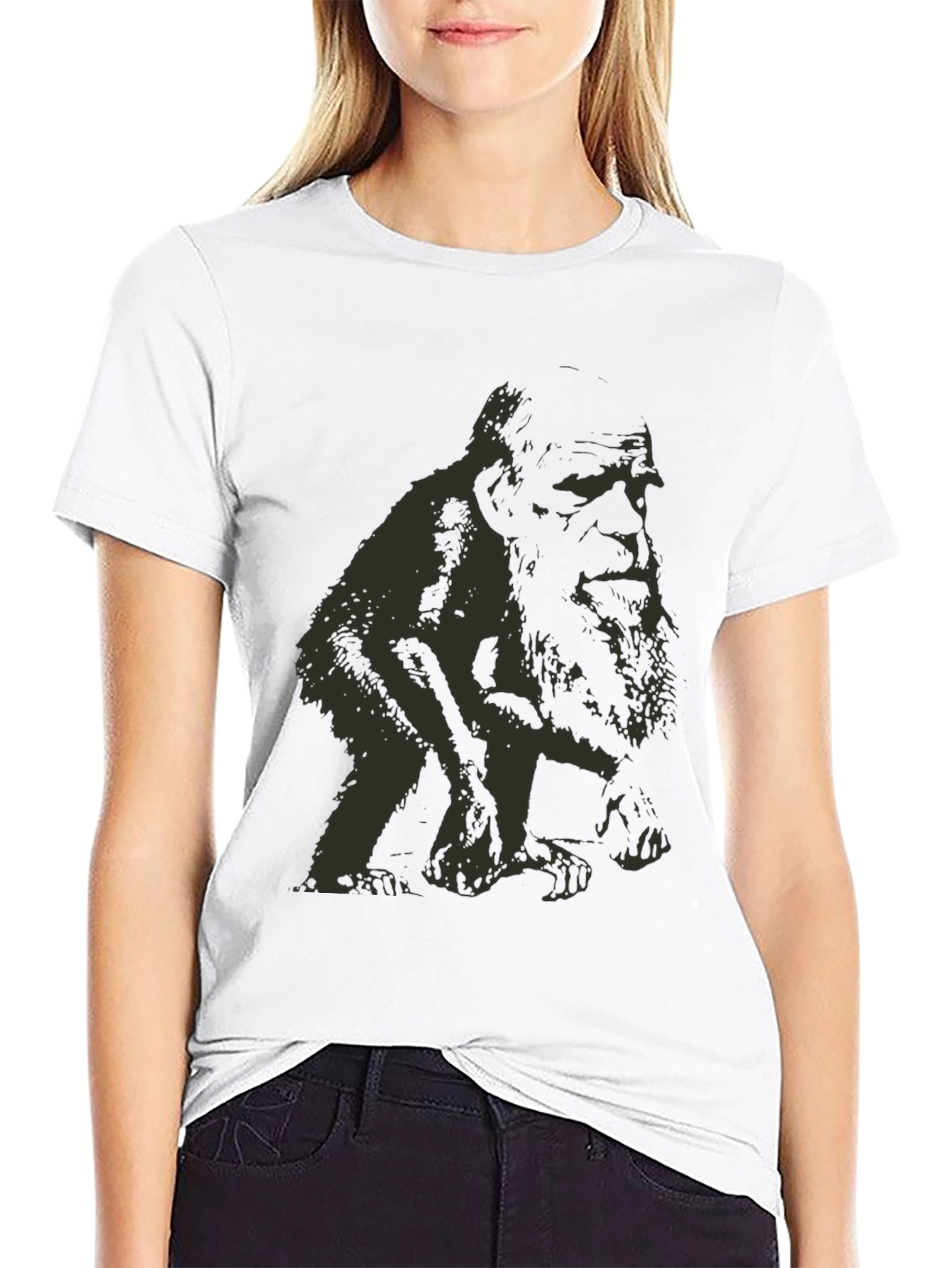 Bigfoot Graphic Tee - Black Mens T-Shirt