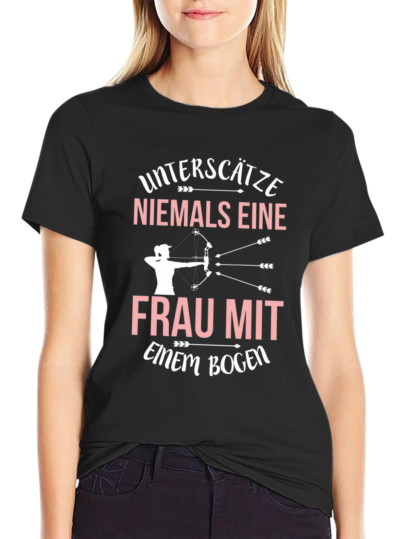 Archery Woman T-Shirt - Never Underestimate