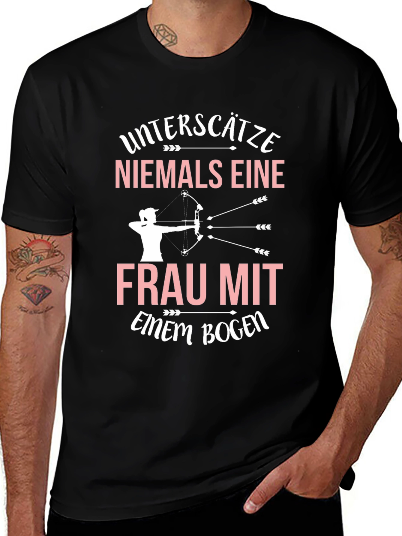 Archery Woman T-Shirt - Never Underestimate