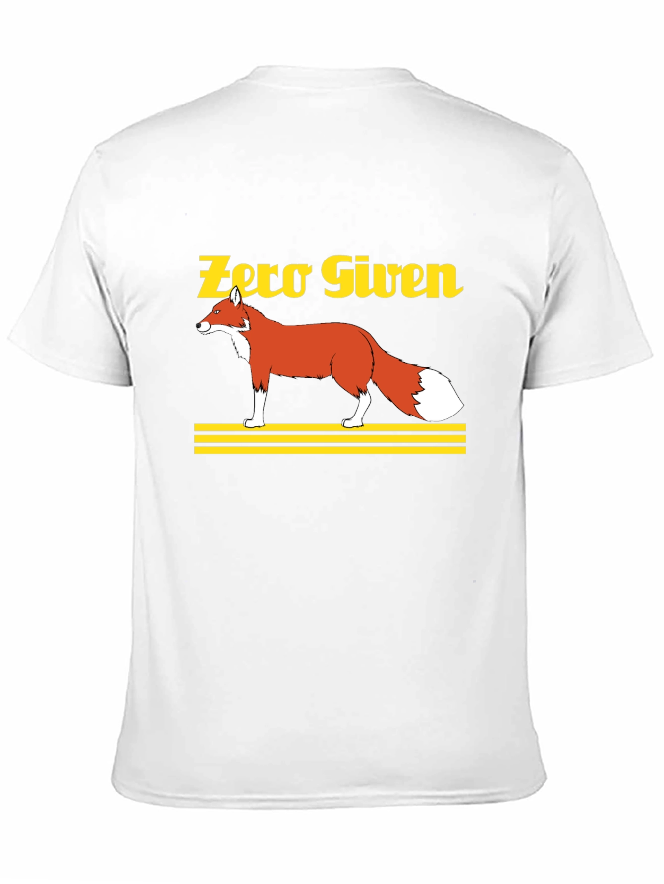 Zero Given Fox Graphic Tee - Unisex