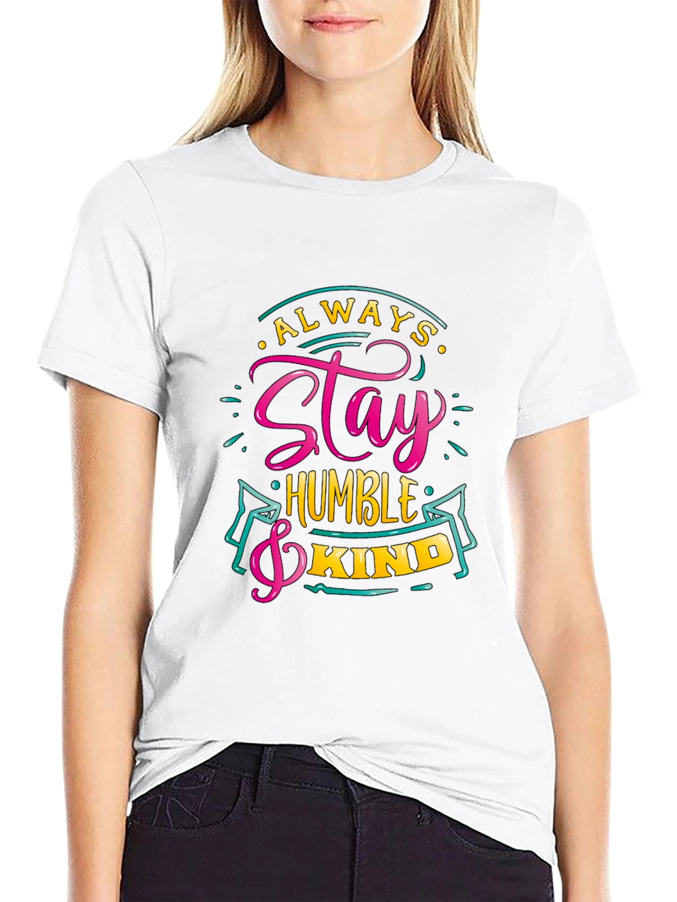 Always Stay Humble & Kind Graphic Tee