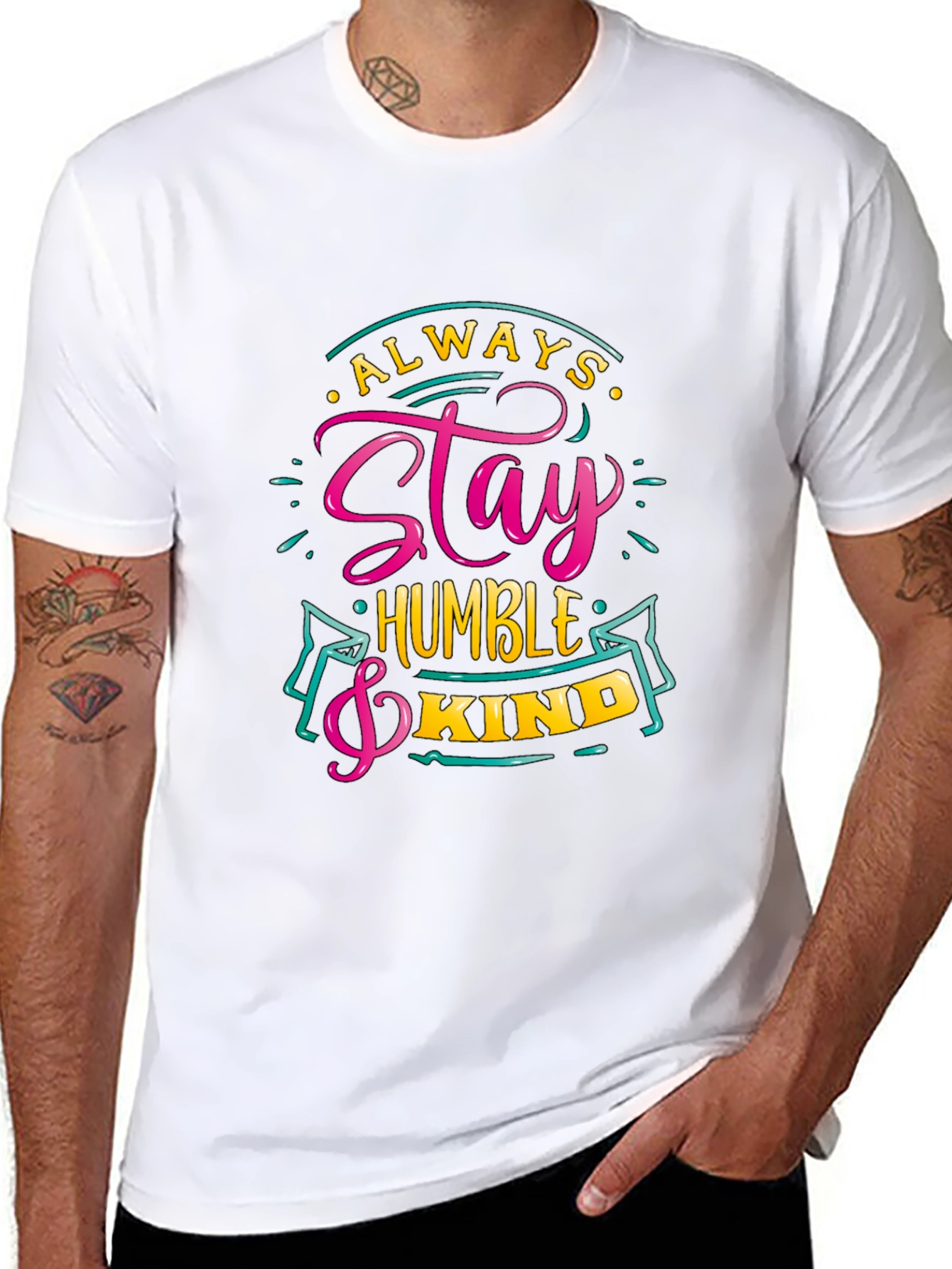 Always Stay Humble & Kind Graphic Tee