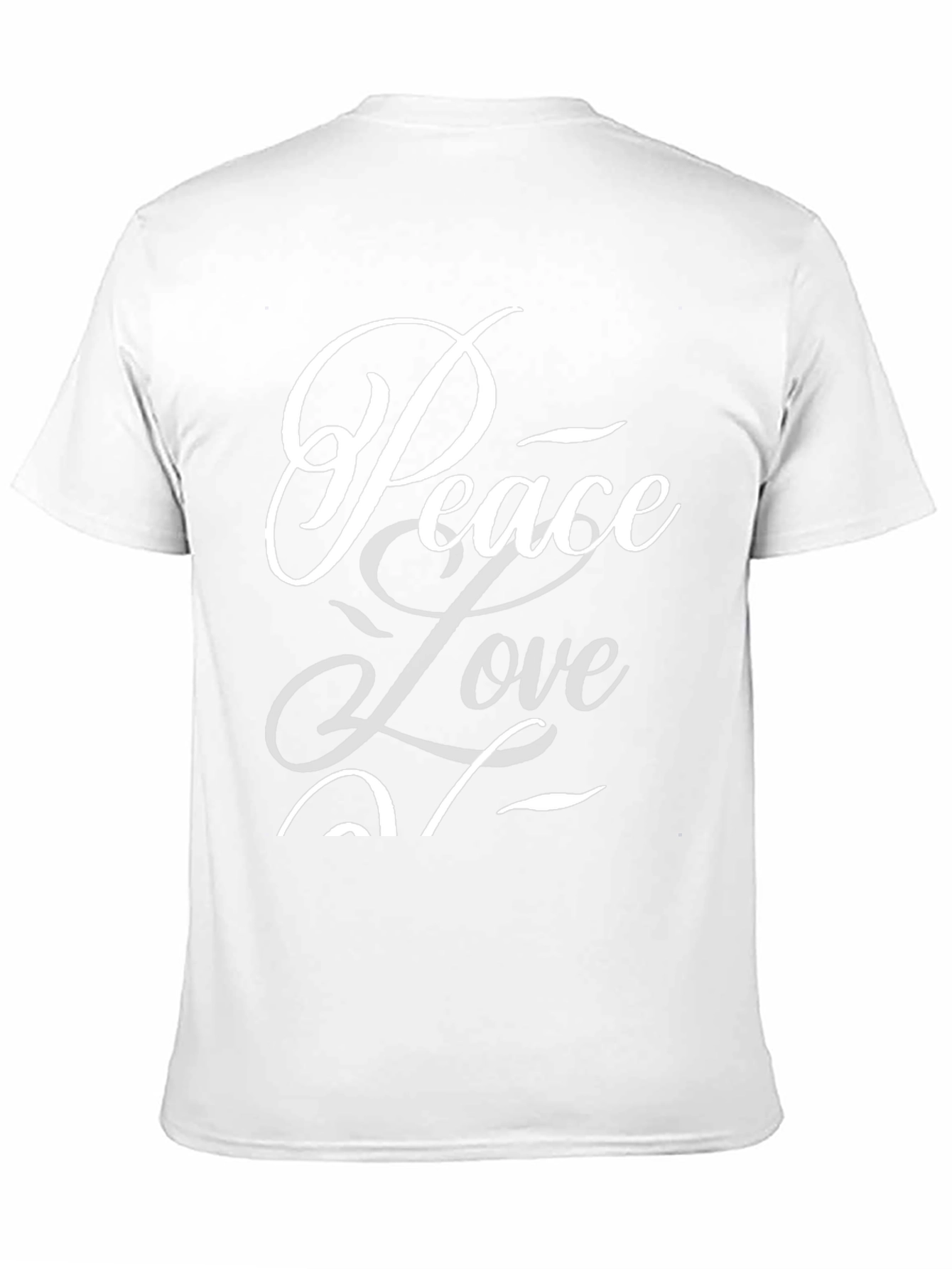 Peace Love T-Shirt - Stylish Graphic Tee