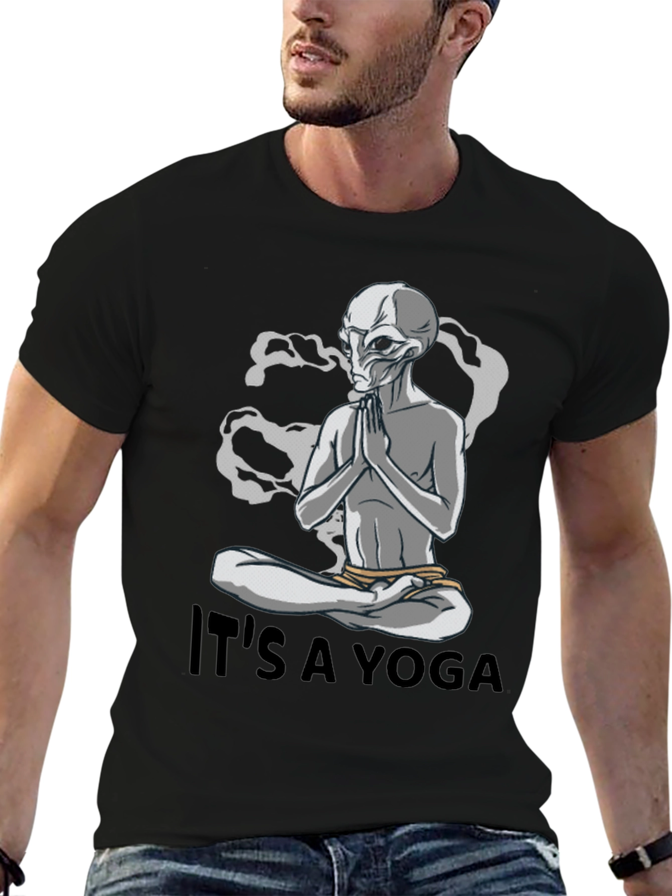 Alien Yoga T-Shirt - Its A Yoga!