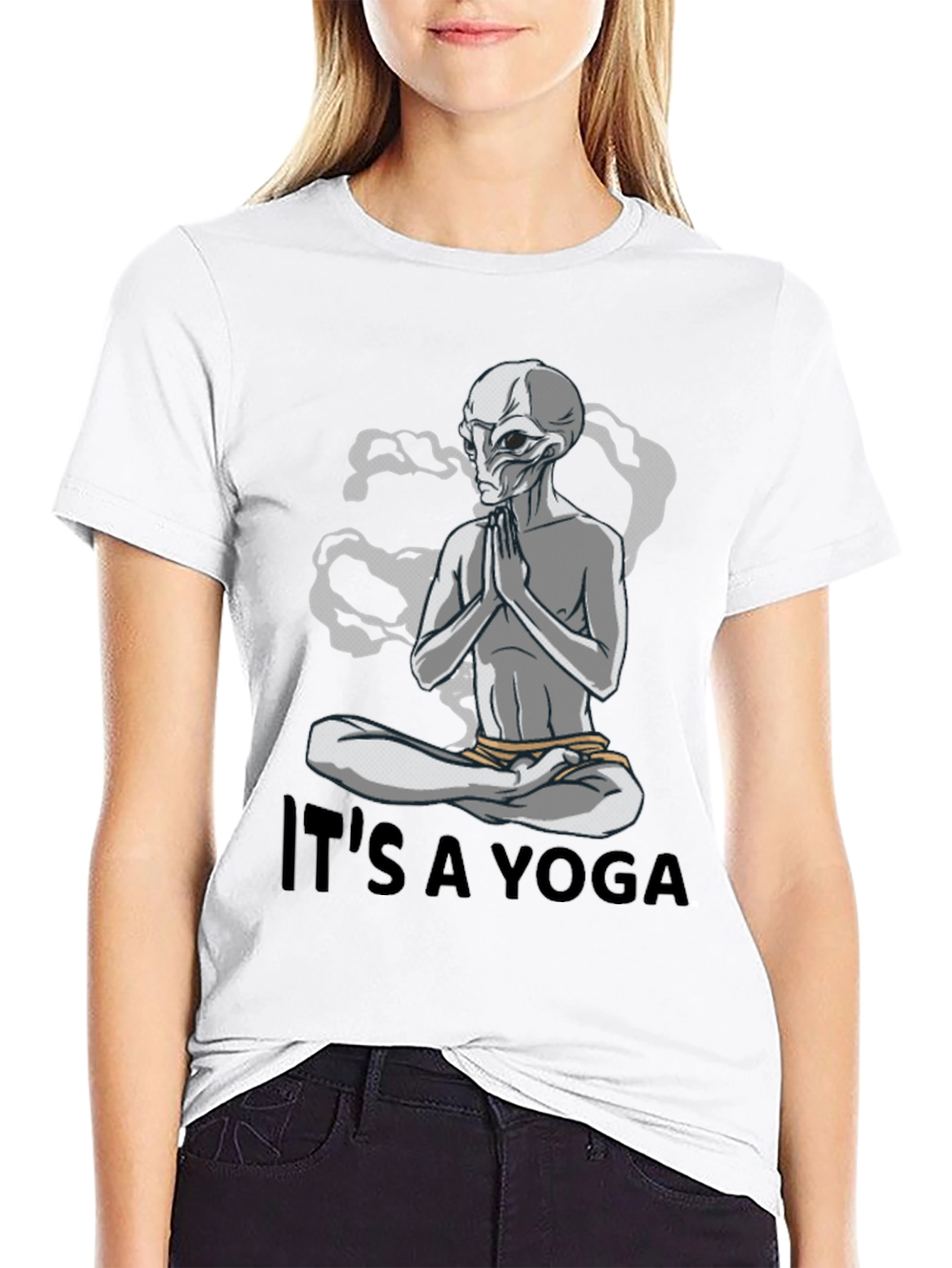 Alien Yoga T-Shirt - Its A Yoga!