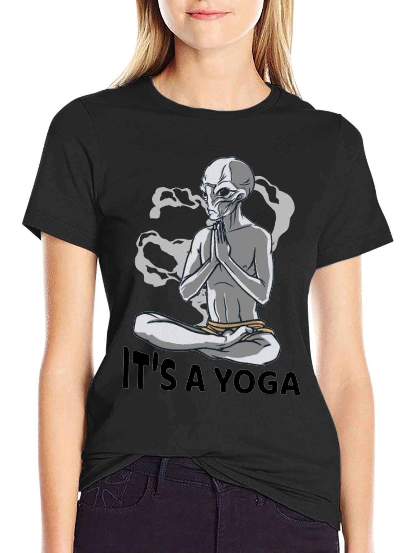 Alien Yoga T-Shirt - Its A Yoga!