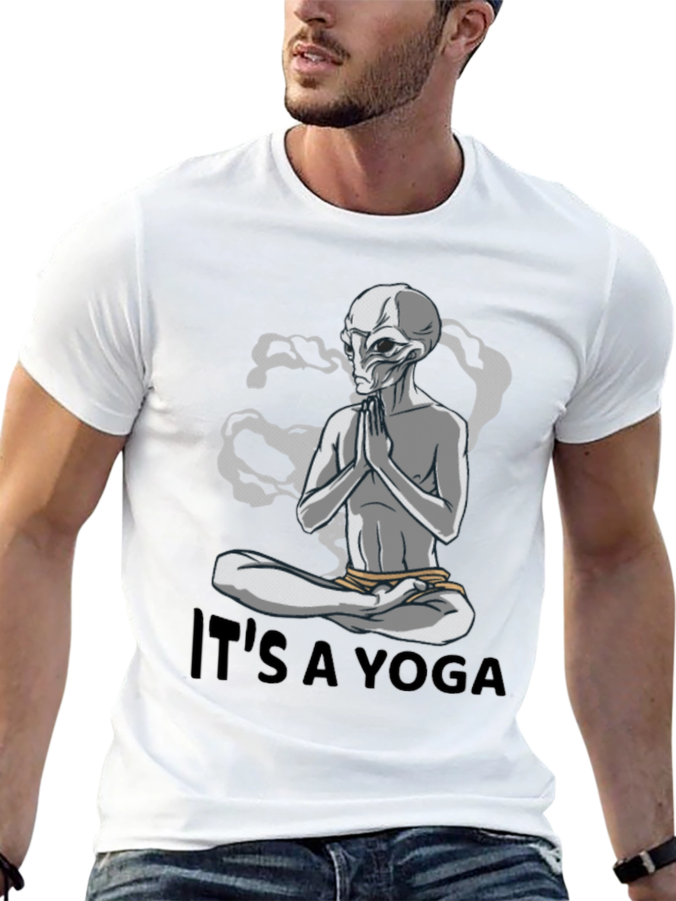 Alien Yoga T-Shirt - Its A Yoga!