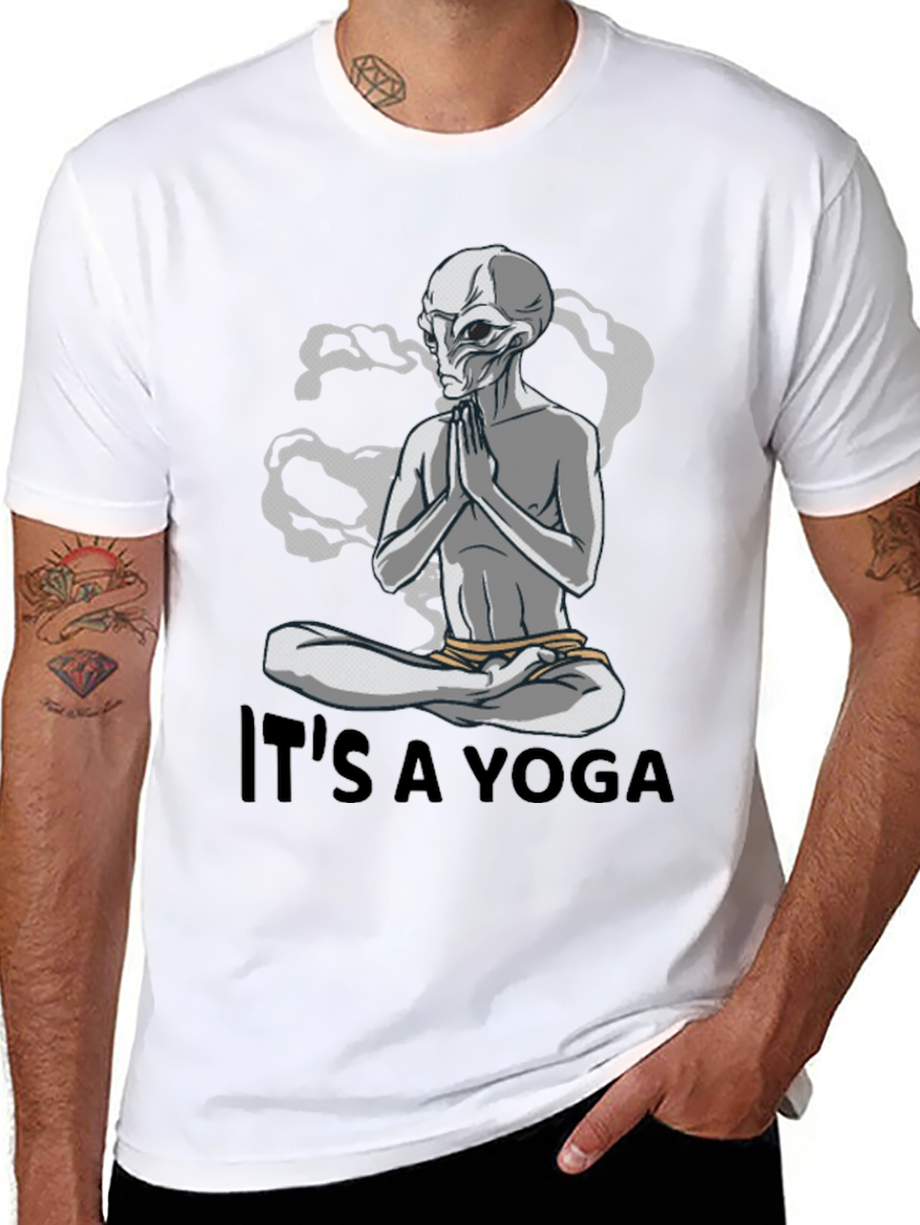 Alien Yoga T-Shirt - Its A Yoga!