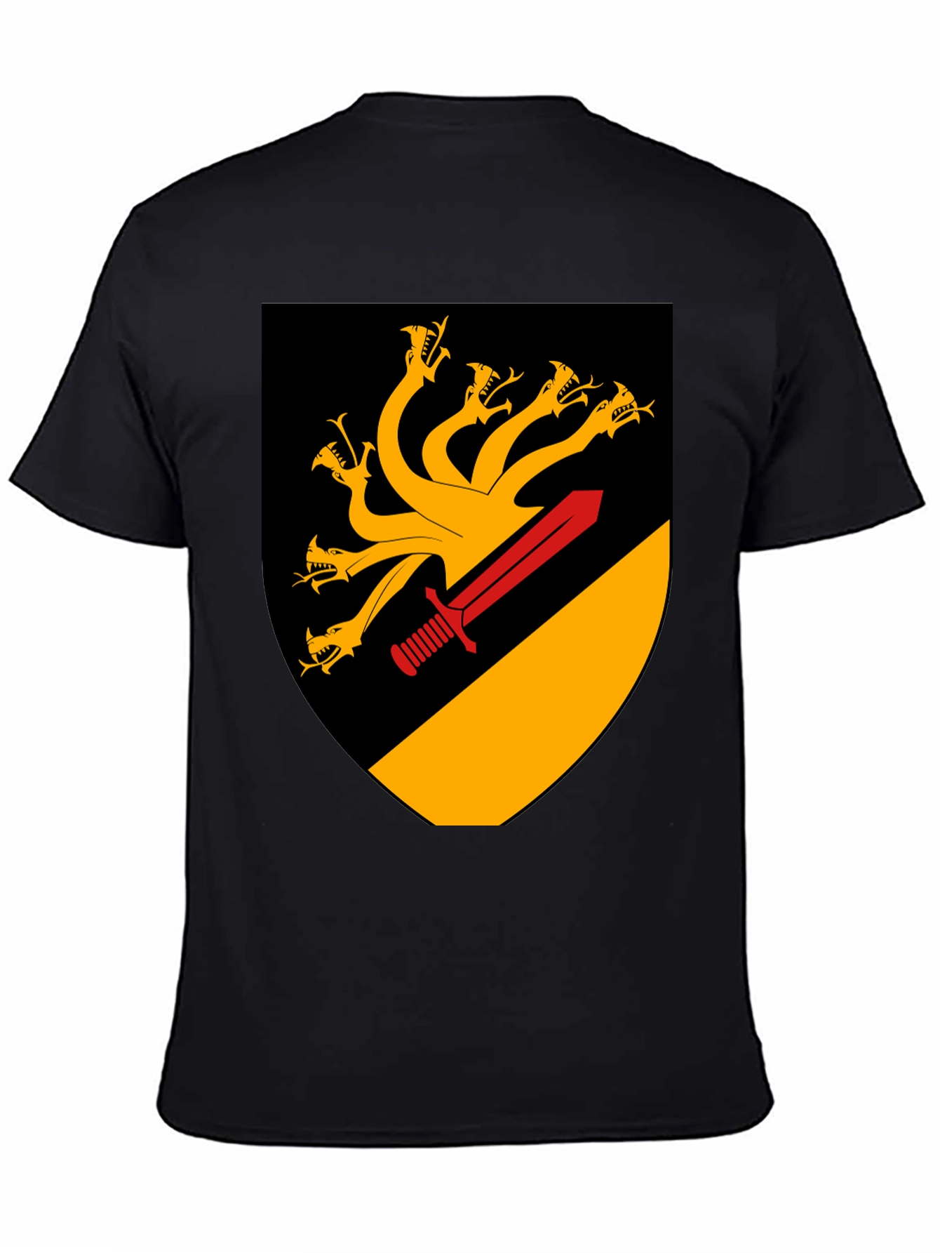 Hydra Crest Graphic Tee - Mens Black Shirt