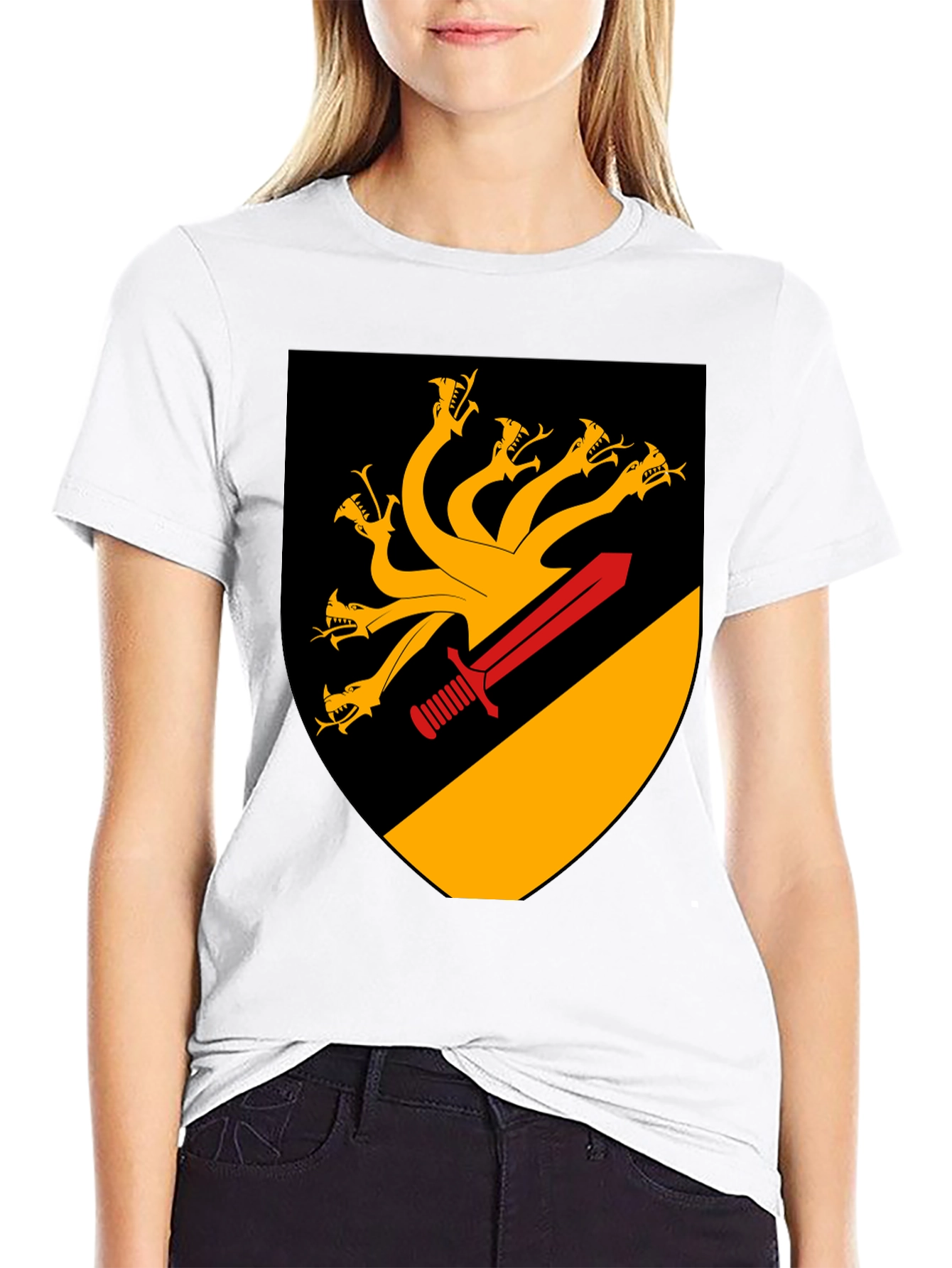 Hydra Crest Graphic Tee - Mens Black Shirt