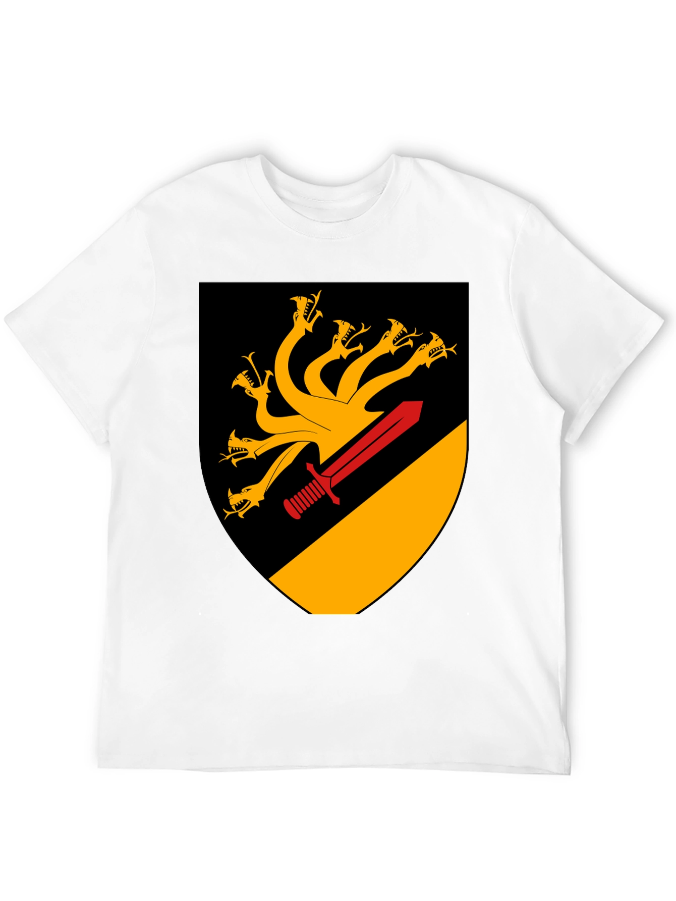 Hydra Crest Graphic Tee - Mens Black Shirt
