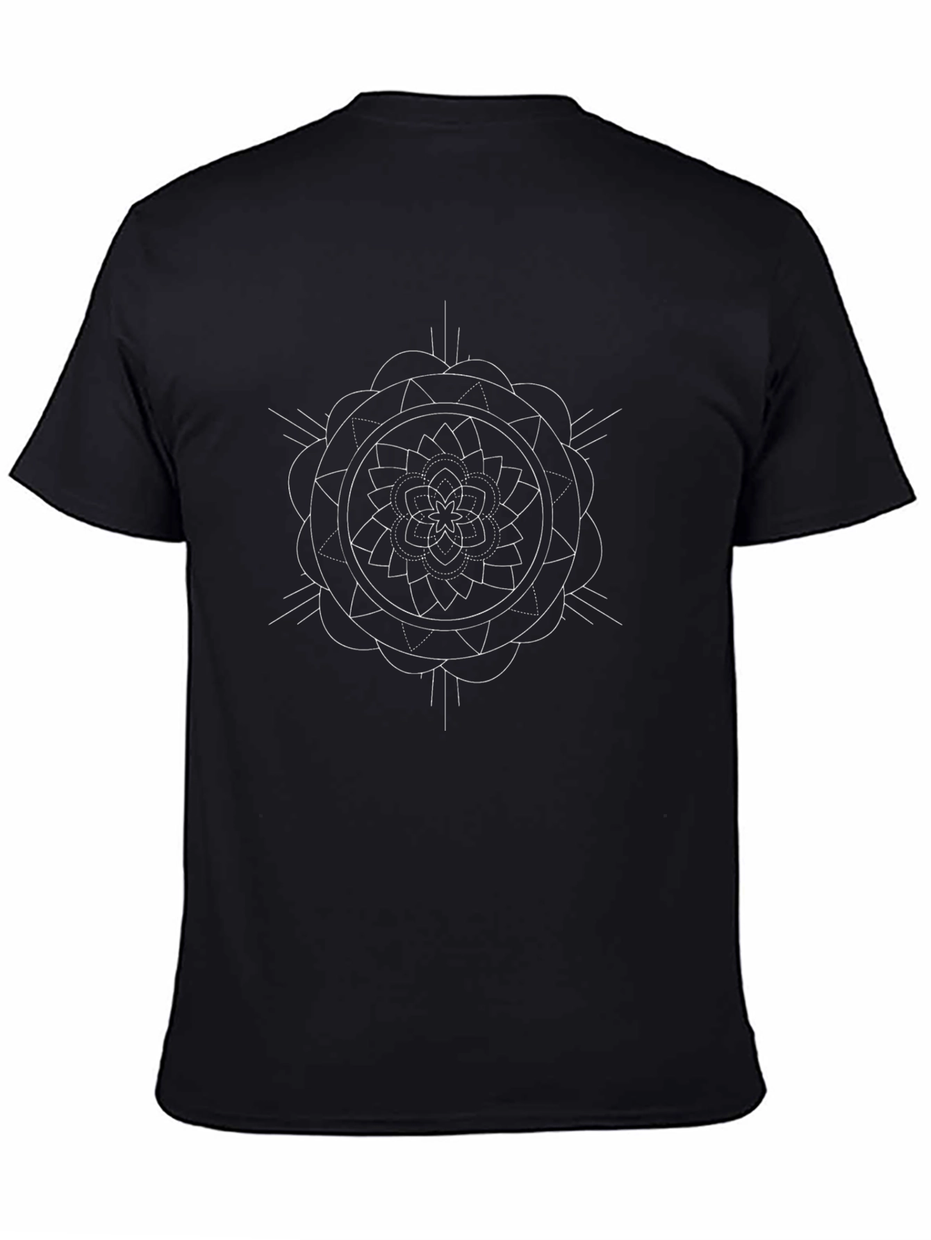 Mandala Graphic Black T-Shirt