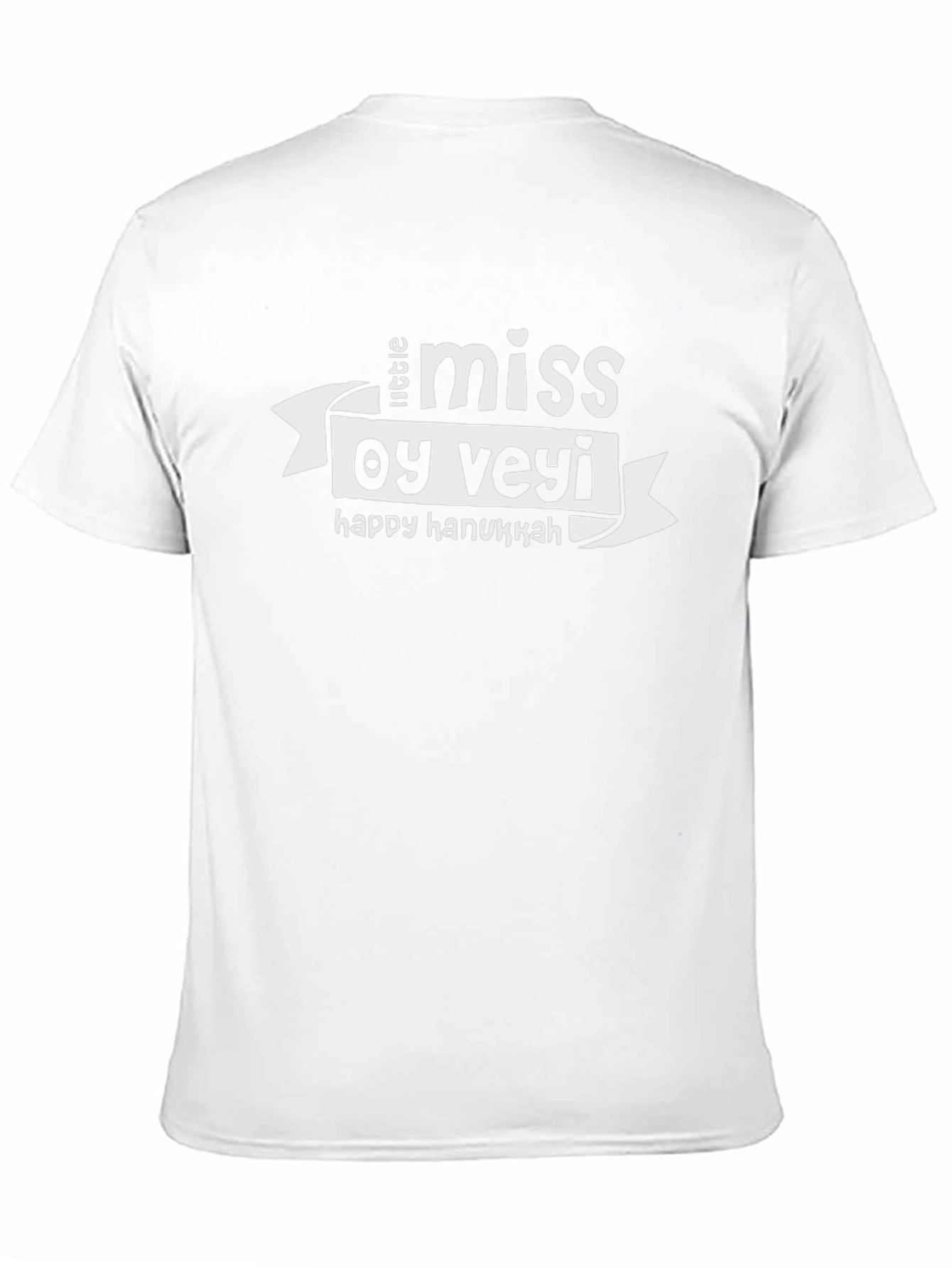 Little Miss Oy Vey T-Shirt - Happy Hanukkah Tee
