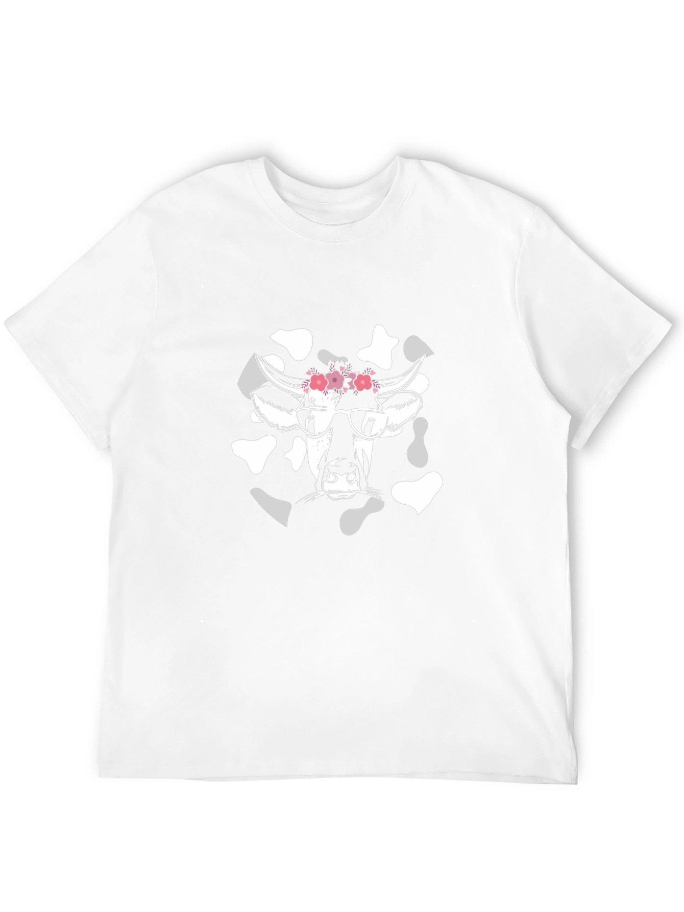 Cool Cow Graphic Tee - Unisex Black T-Shirt