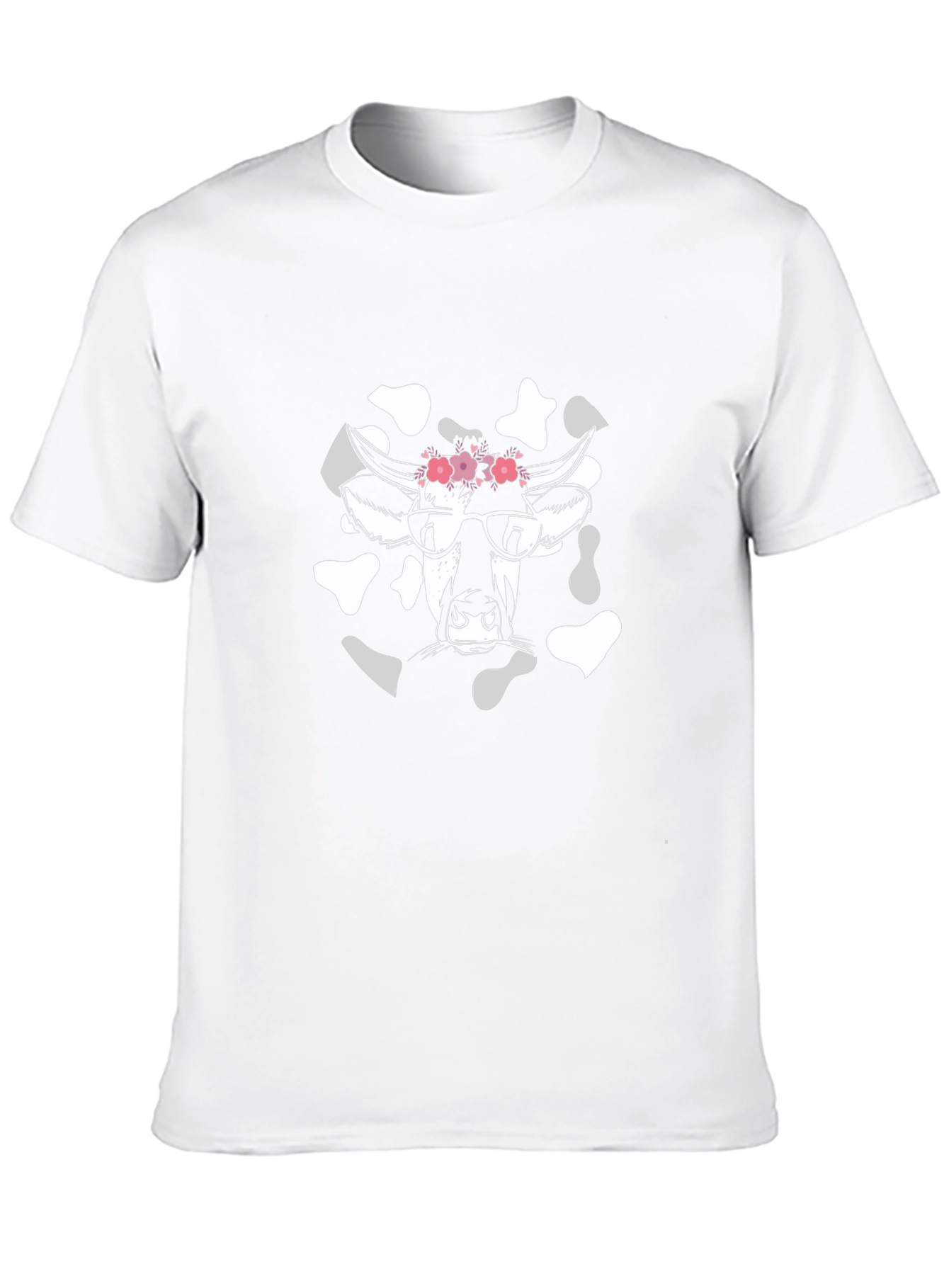 Cool Cow Graphic Tee - Unisex Black T-Shirt