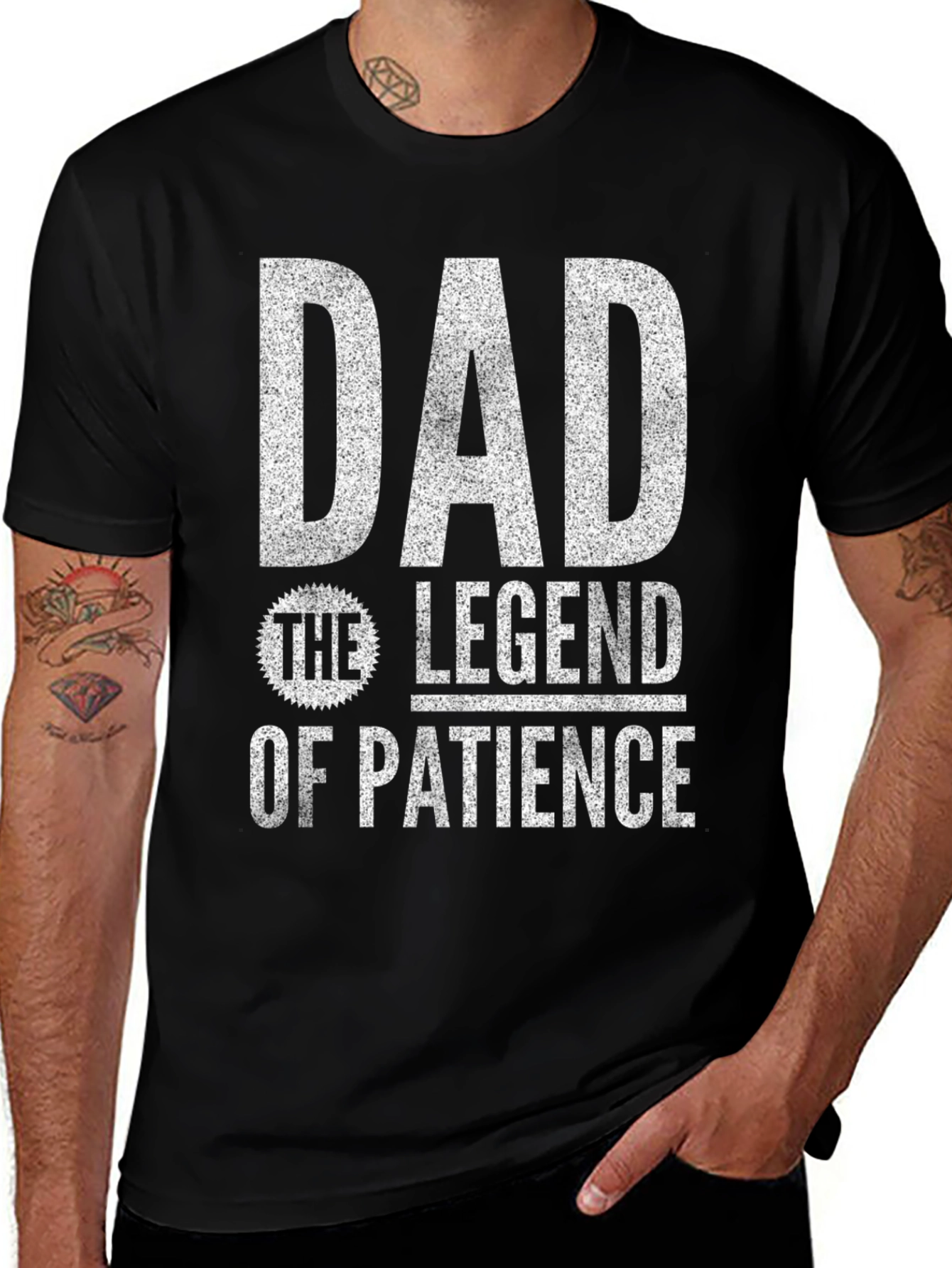 Dad Legend of Patience Graphic T-Shirt