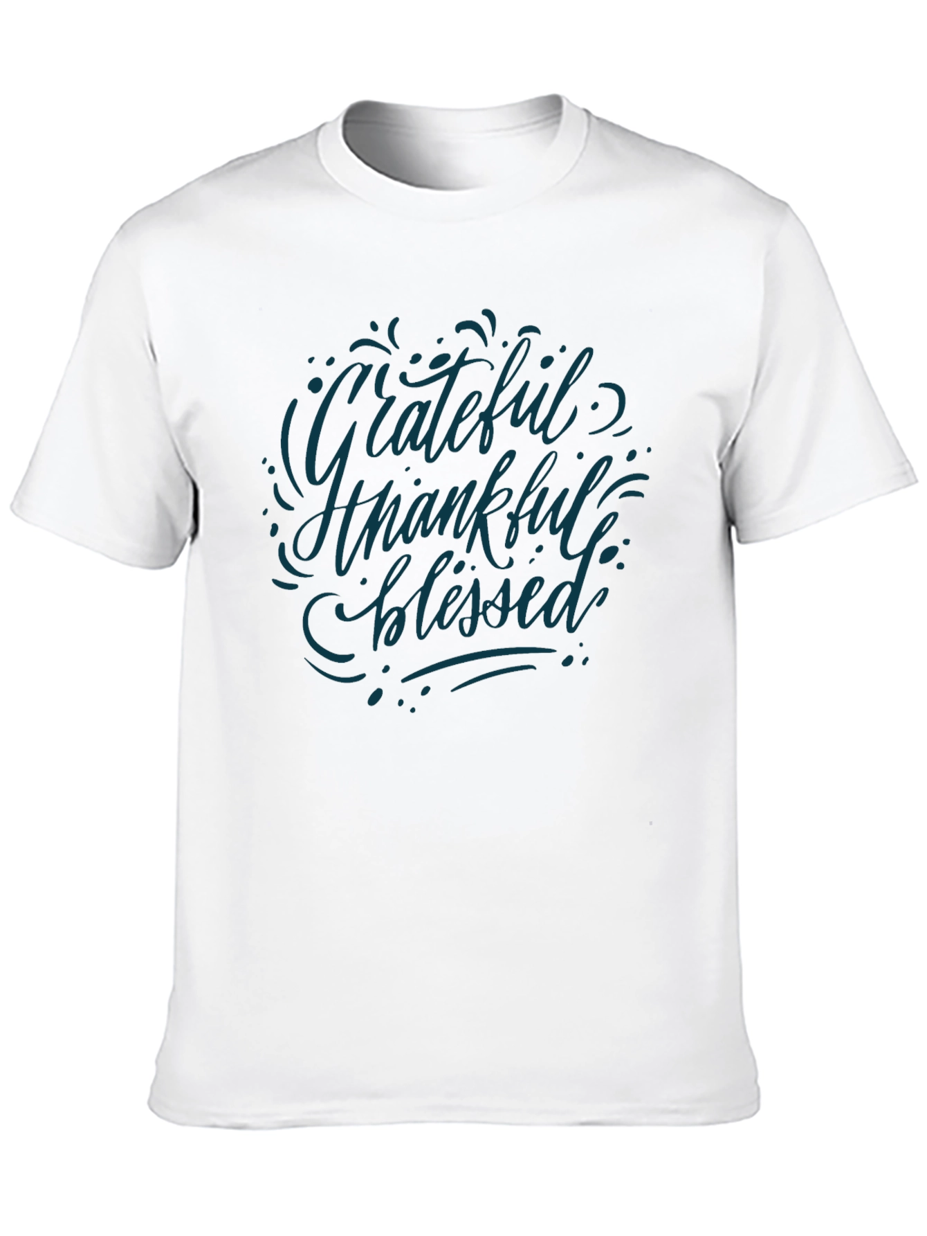Grateful Thankful Blessed Graphic Tee