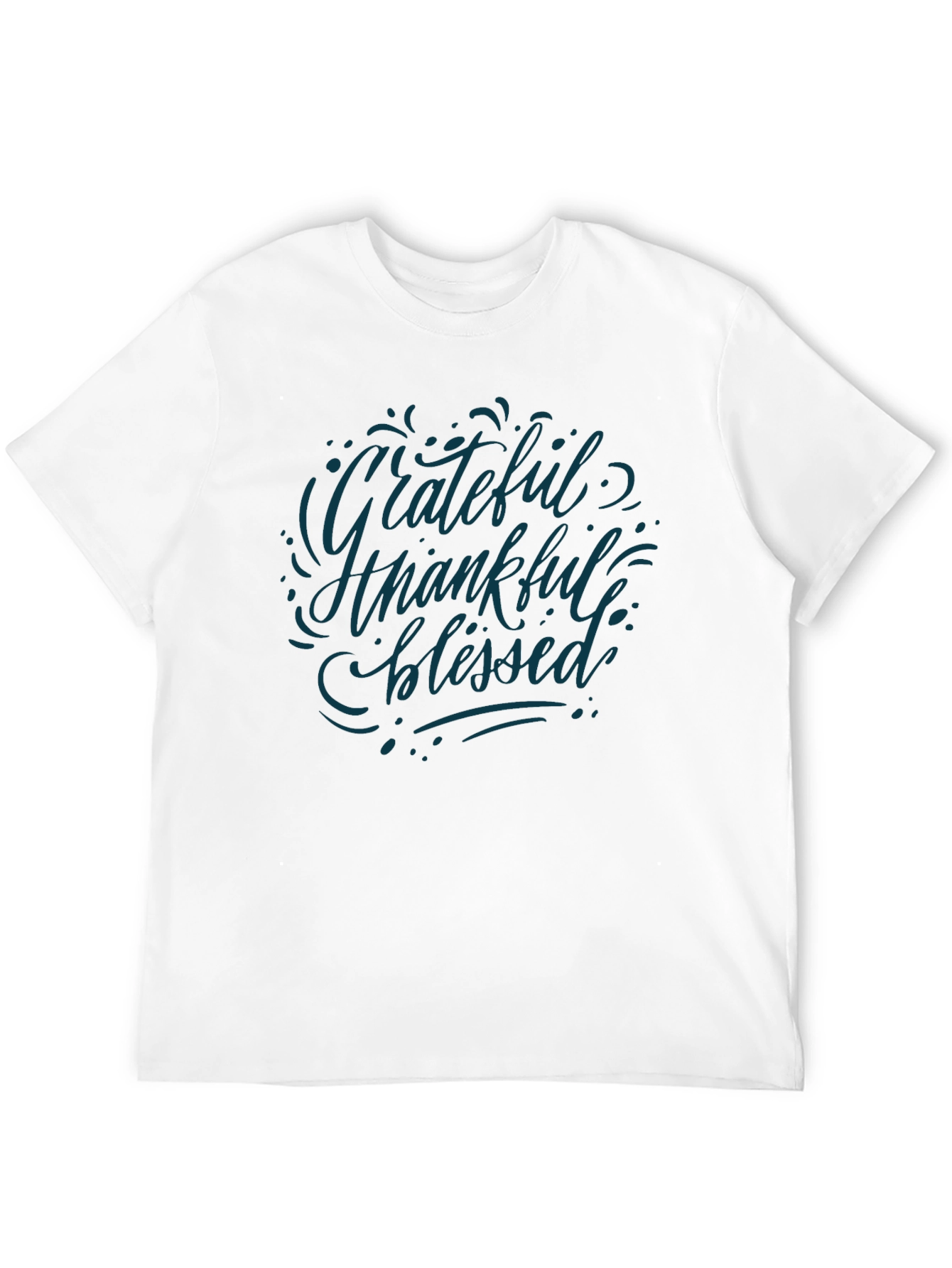 Grateful Thankful Blessed Graphic Tee