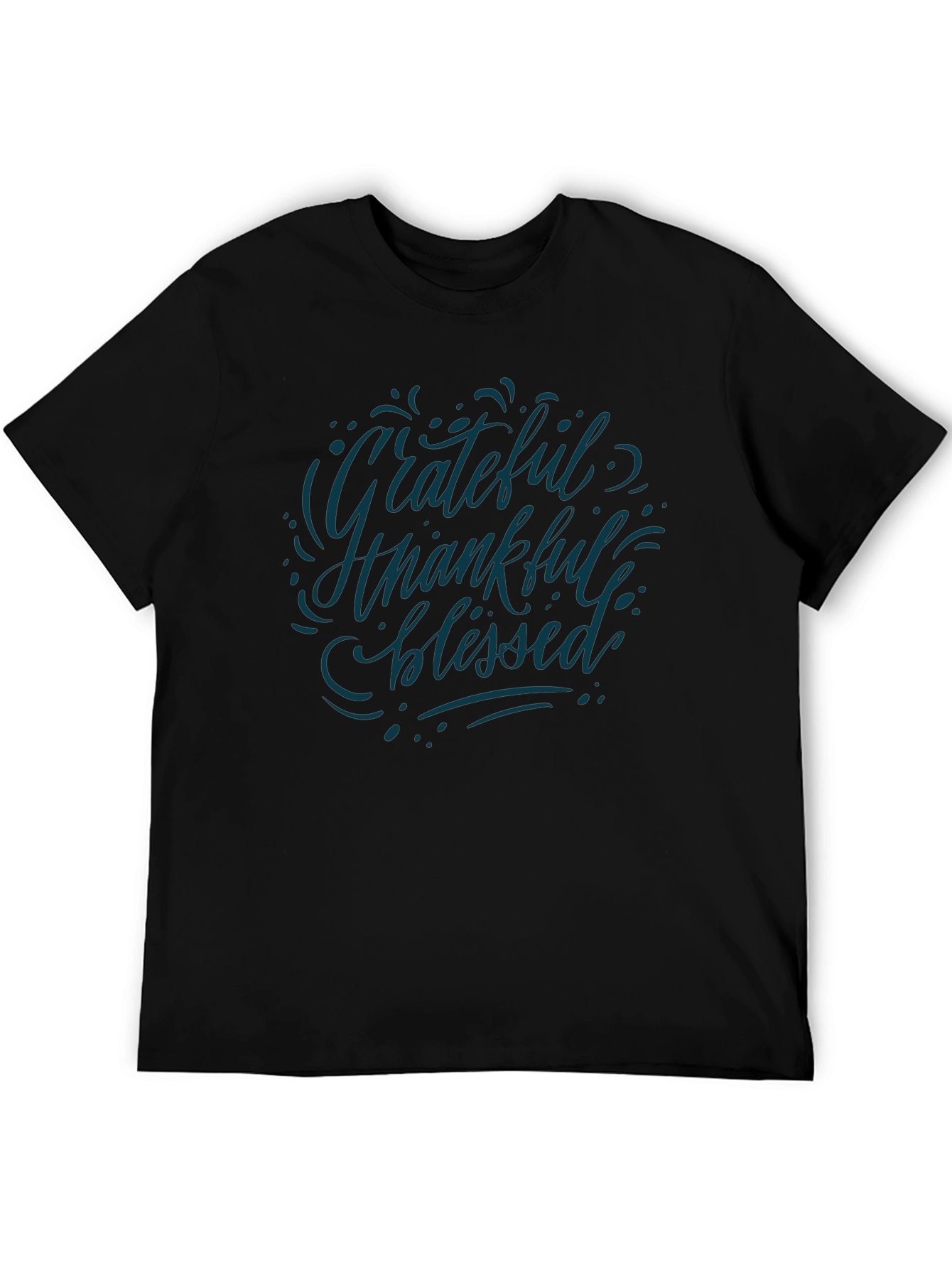 Grateful Thankful Blessed Graphic Tee