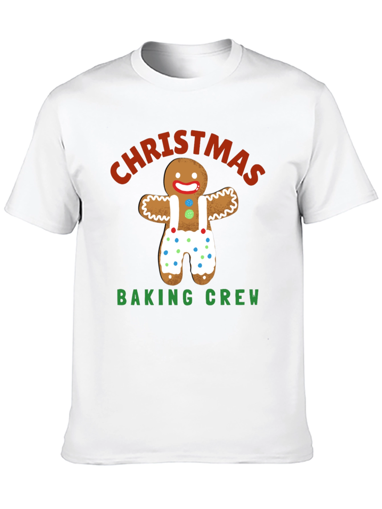 Christmas Baking Crew Gingerbread T-Shirt