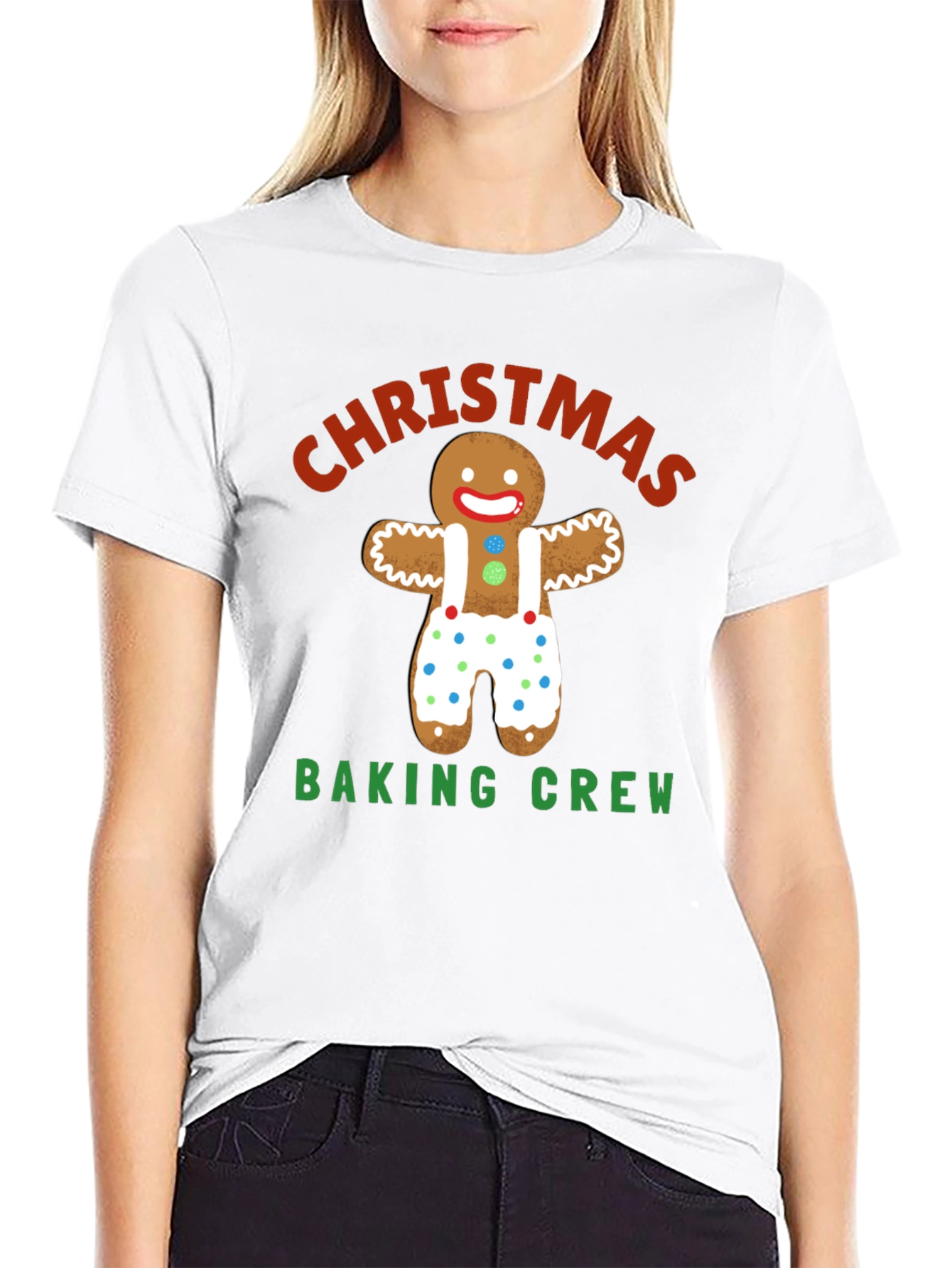 Christmas Baking Crew Gingerbread T-Shirt