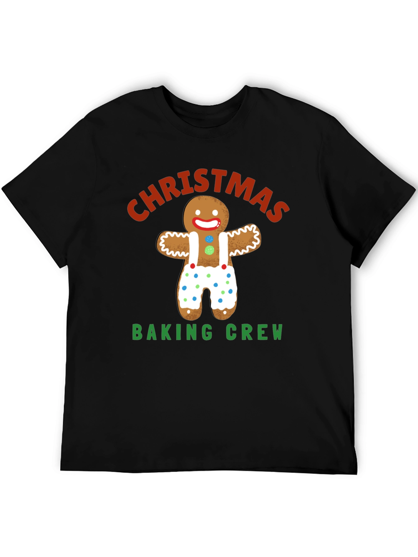 Christmas Baking Crew Gingerbread T-Shirt
