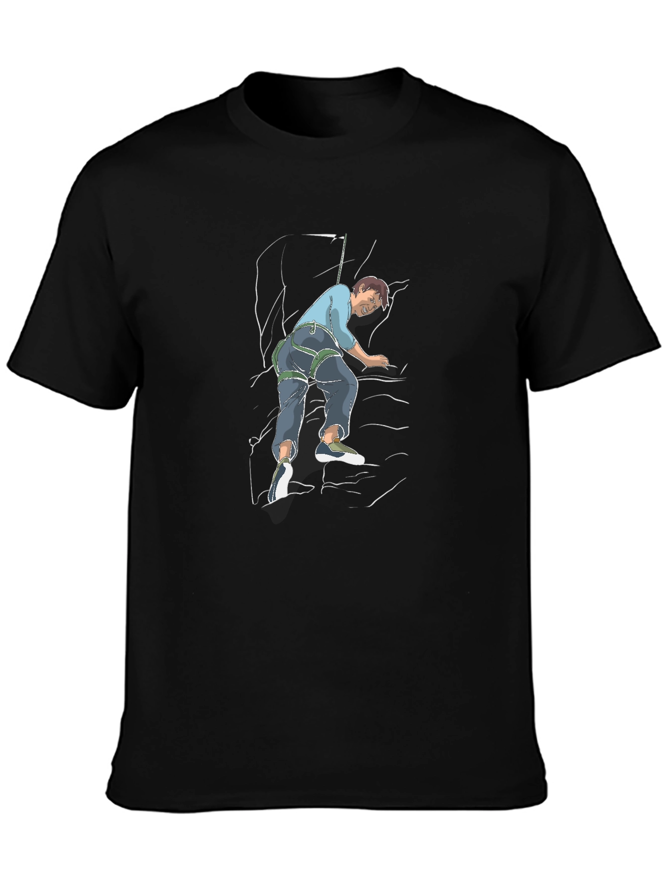 Rock Climbing T-Shirt: Adventure Apparel