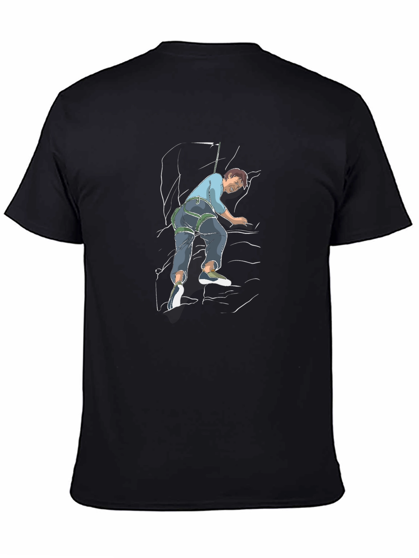 Rock Climbing T-Shirt: Adventure Apparel