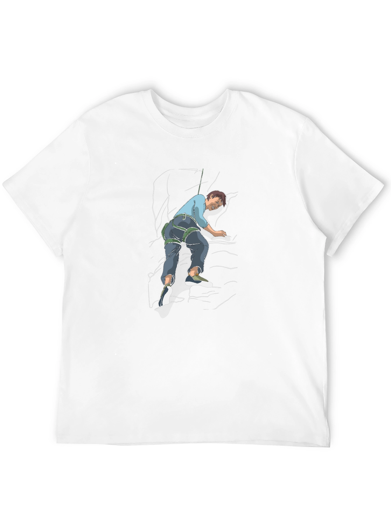 Rock Climbing T-Shirt: Adventure Apparel