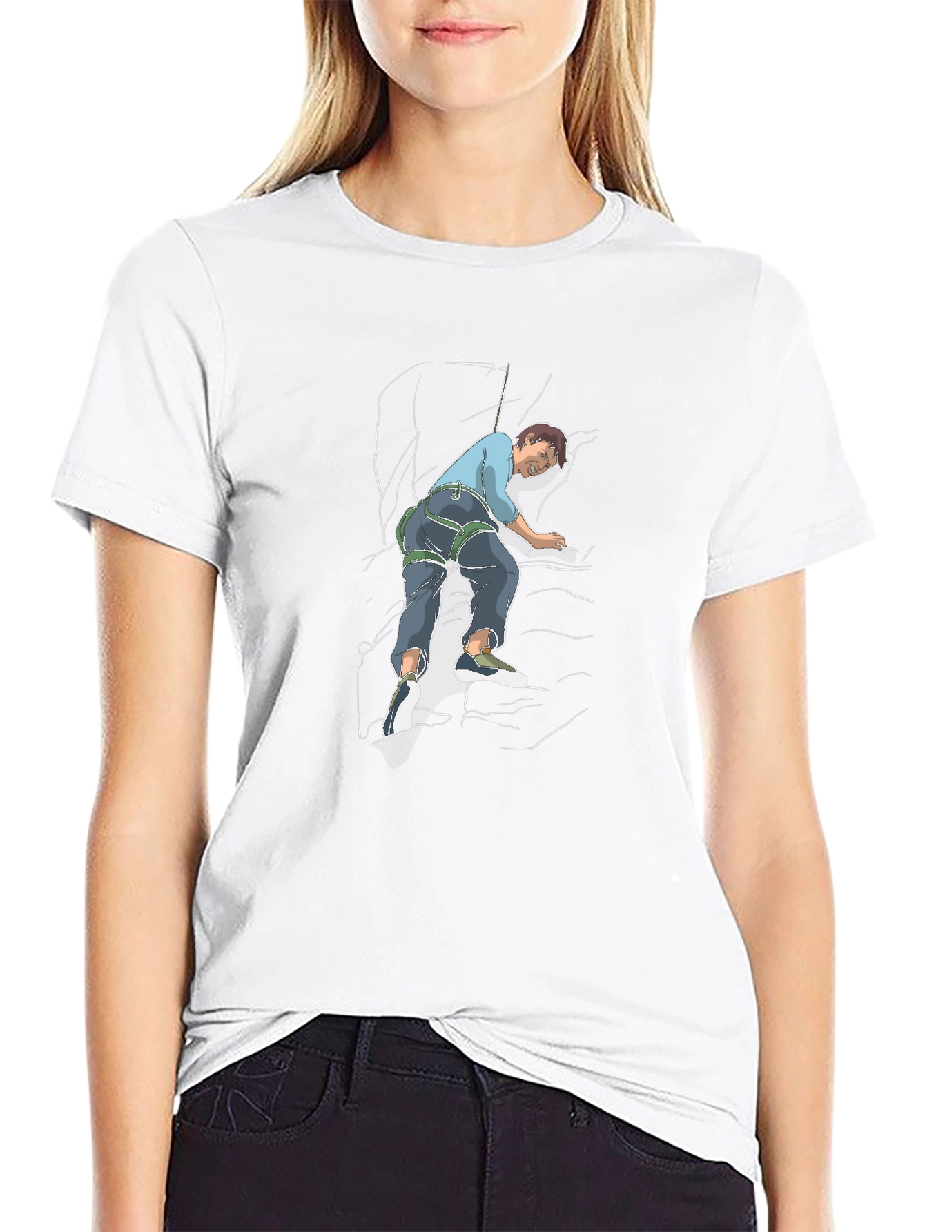 Rock Climbing T-Shirt: Adventure Apparel