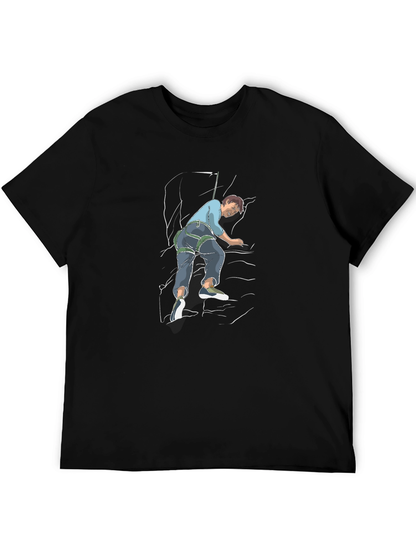 Rock Climbing T-Shirt: Adventure Apparel