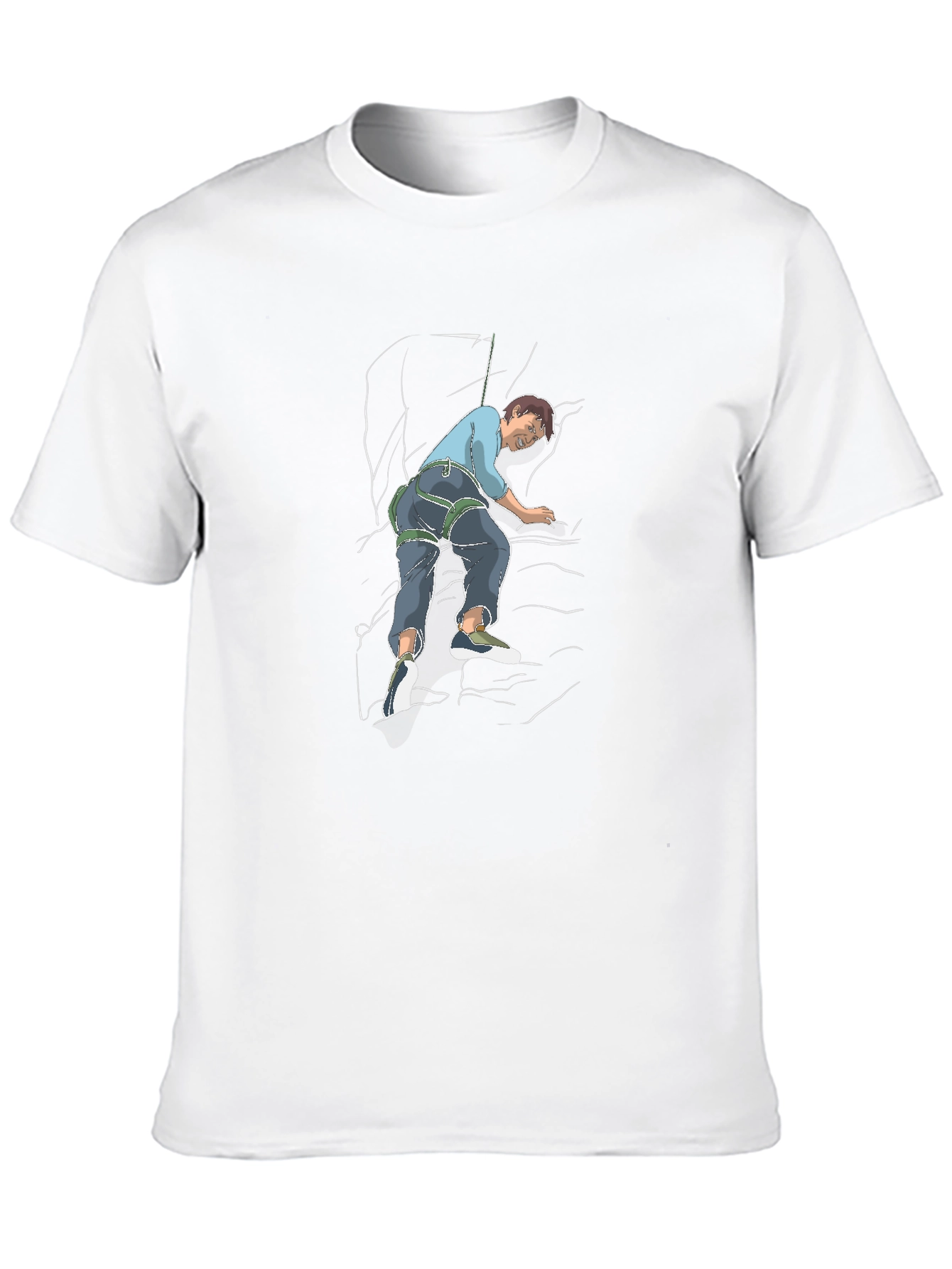 Rock Climbing T-Shirt: Adventure Apparel