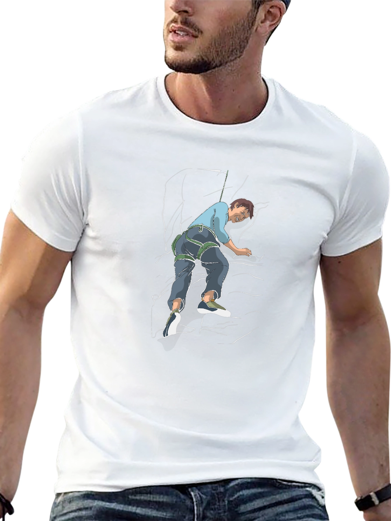 Rock Climbing T-Shirt: Adventure Apparel